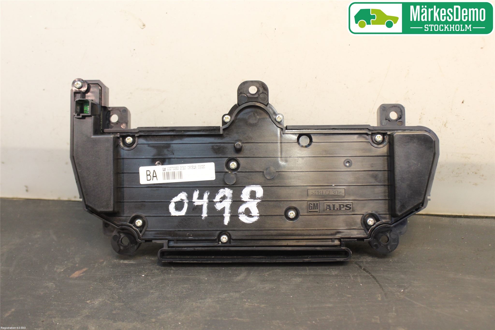 Opel INSIGNIA 09-16 Cd Radio - Multimediapanel