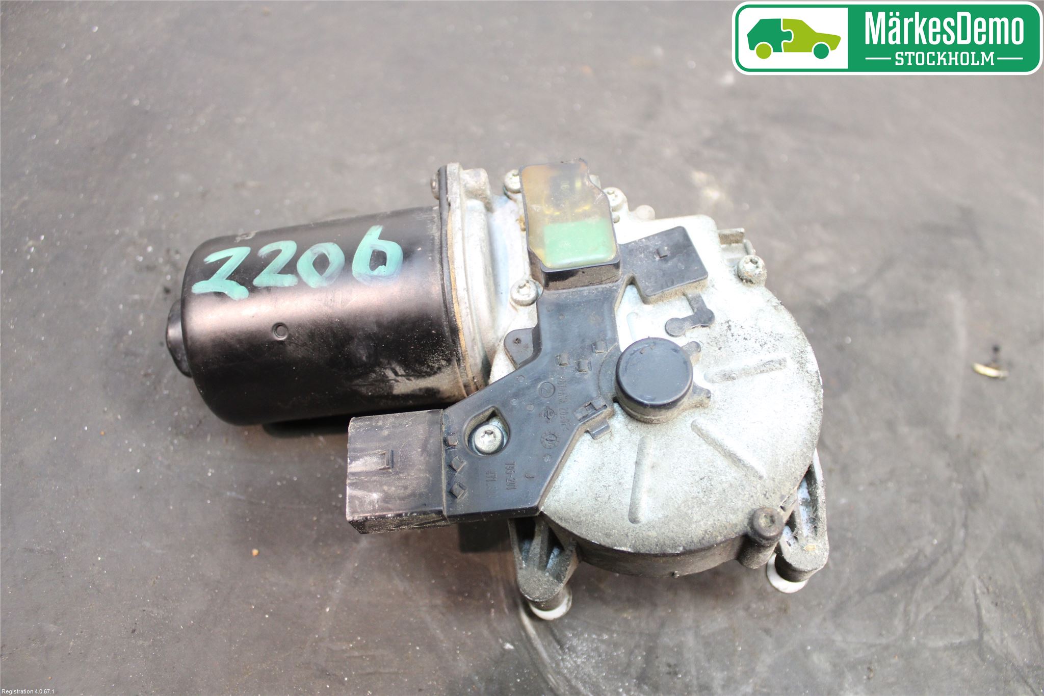 Mercedes-Benz MB VITO/VIANO (W639) 04-14 Torkarmotor Vindruta