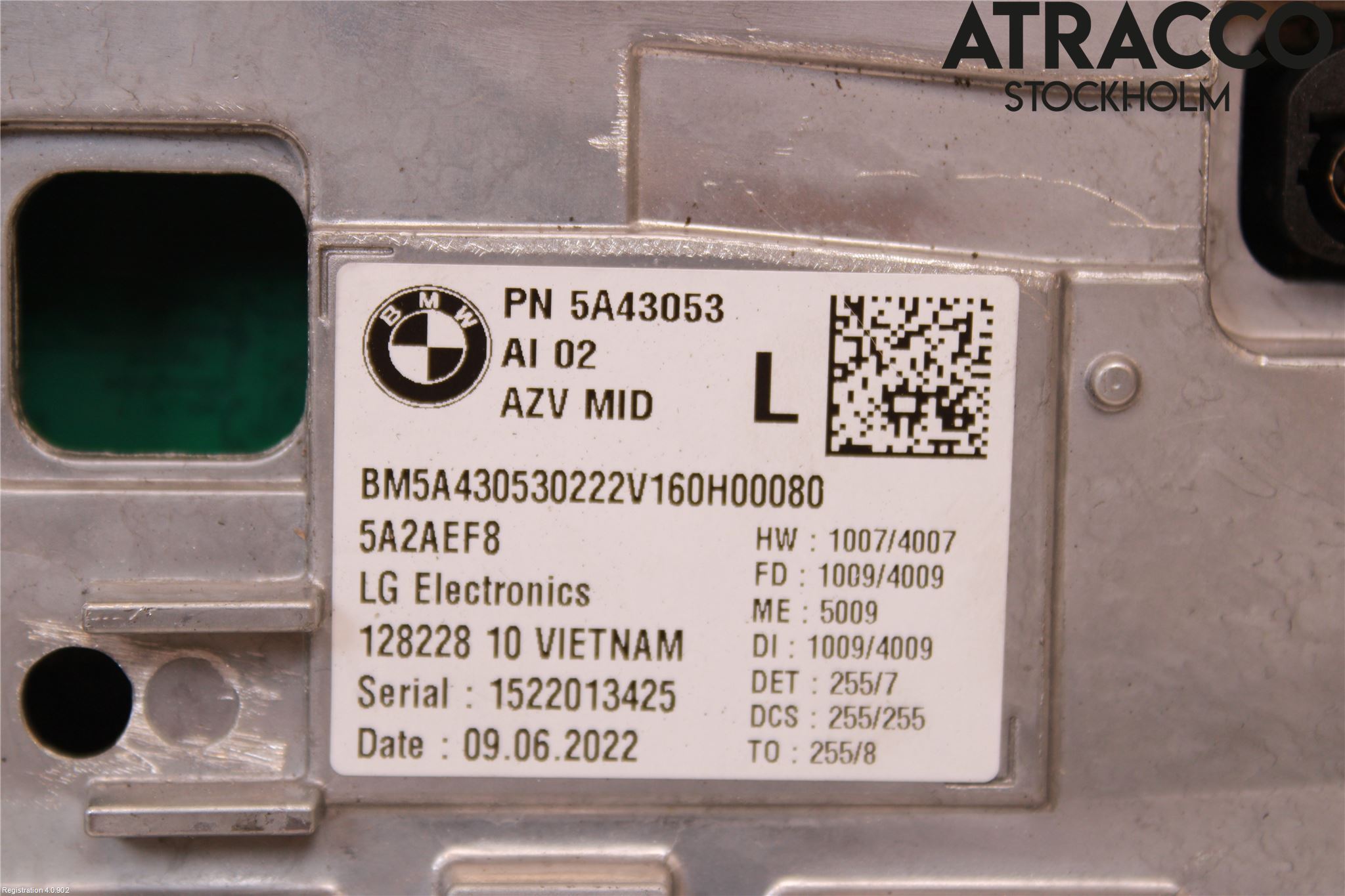 BMW X1/iX1 U11 23- Multifunktionsdisplay