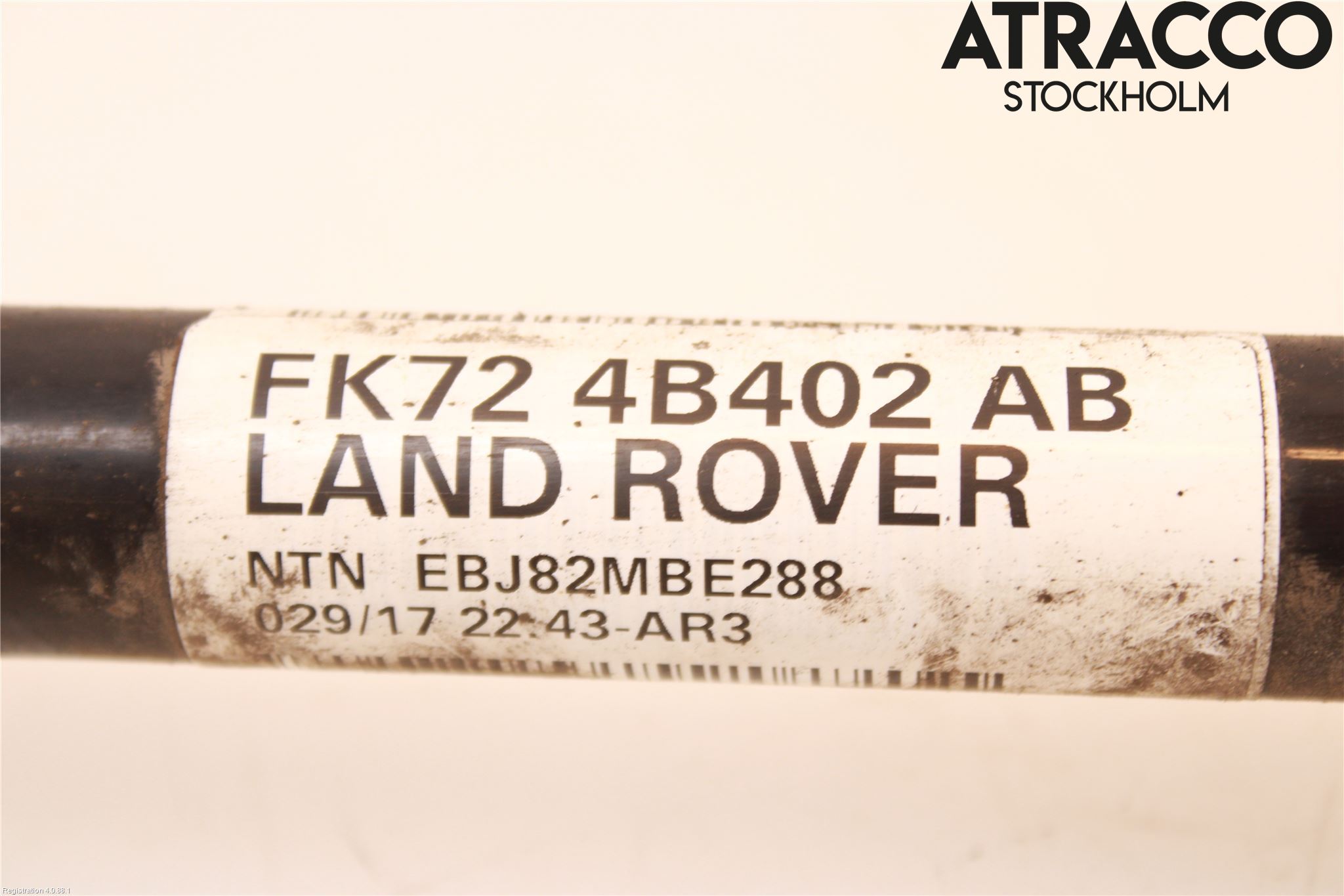 Landrover LAND ROVER DISCOVERY 4 10-16 Drivaxel Bak Vänster