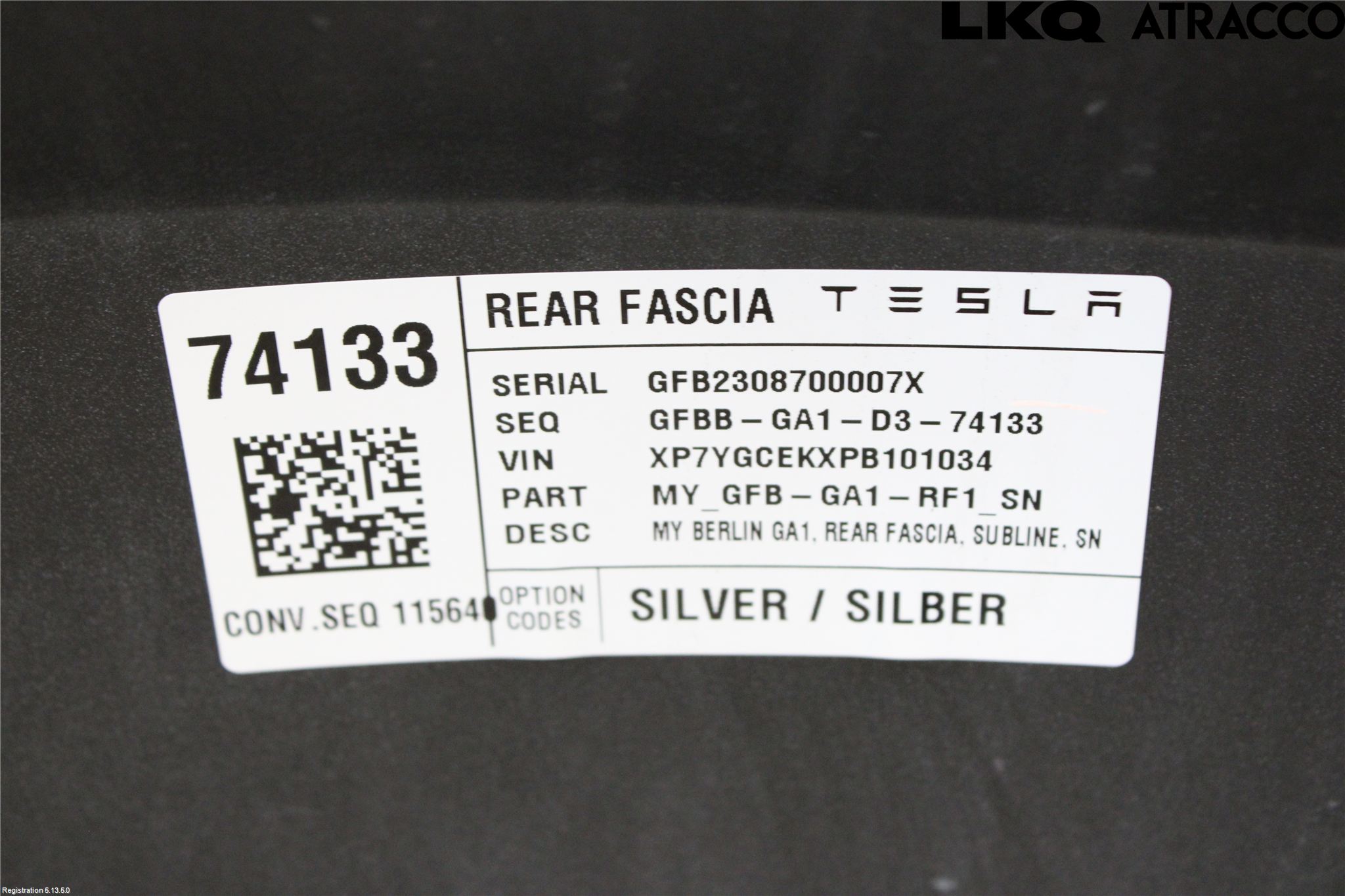 Tesla MODEL Y 21- Stötfångare Bak