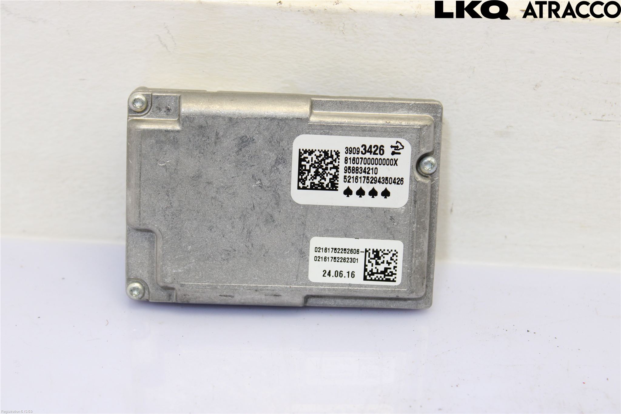 Opel ASTRA K 16-22 Sensor Aktivt Kollisionsskydd
