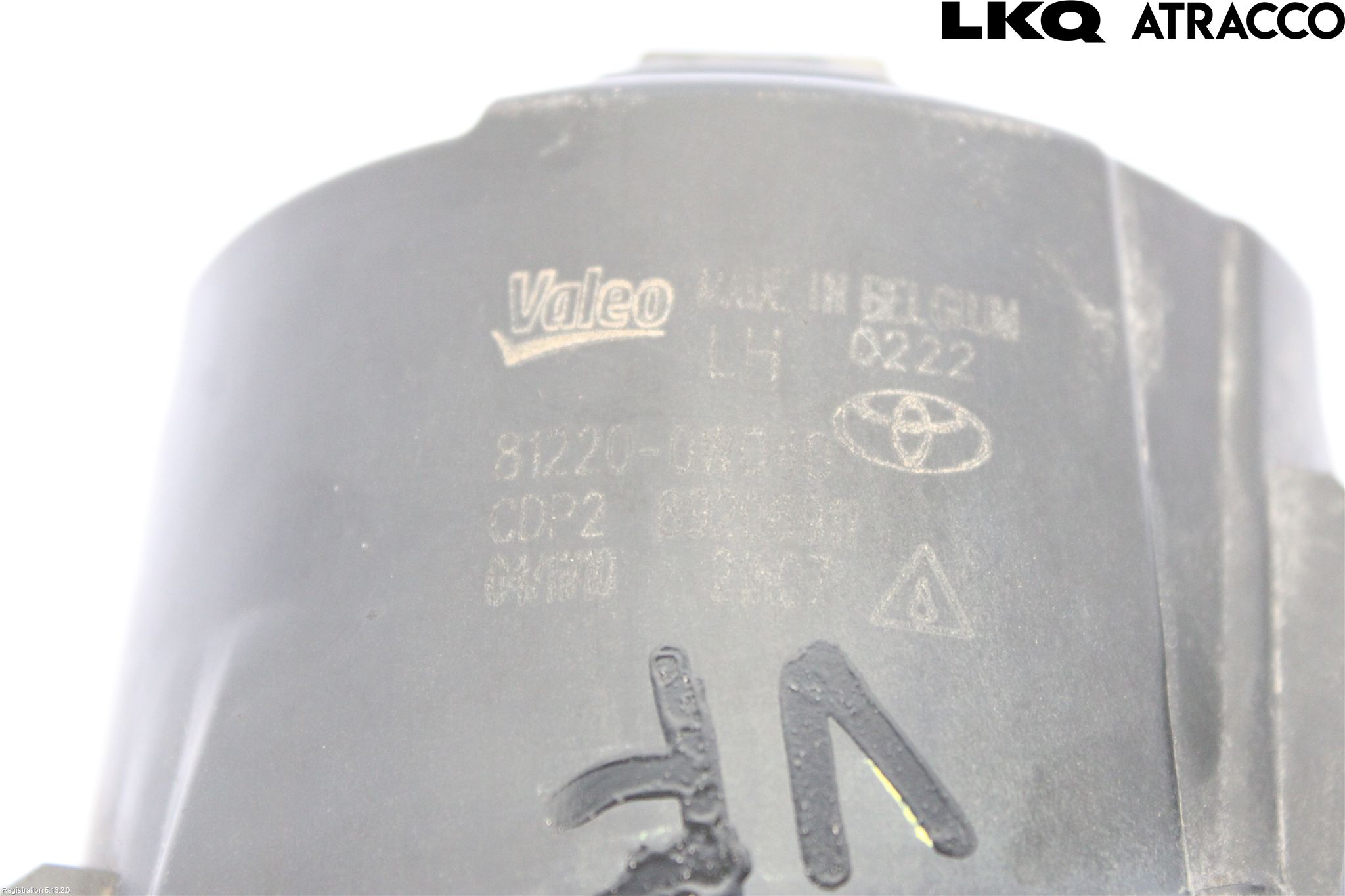 Toyota RAV 4 06-12 Dimljus-Varselljus Fram