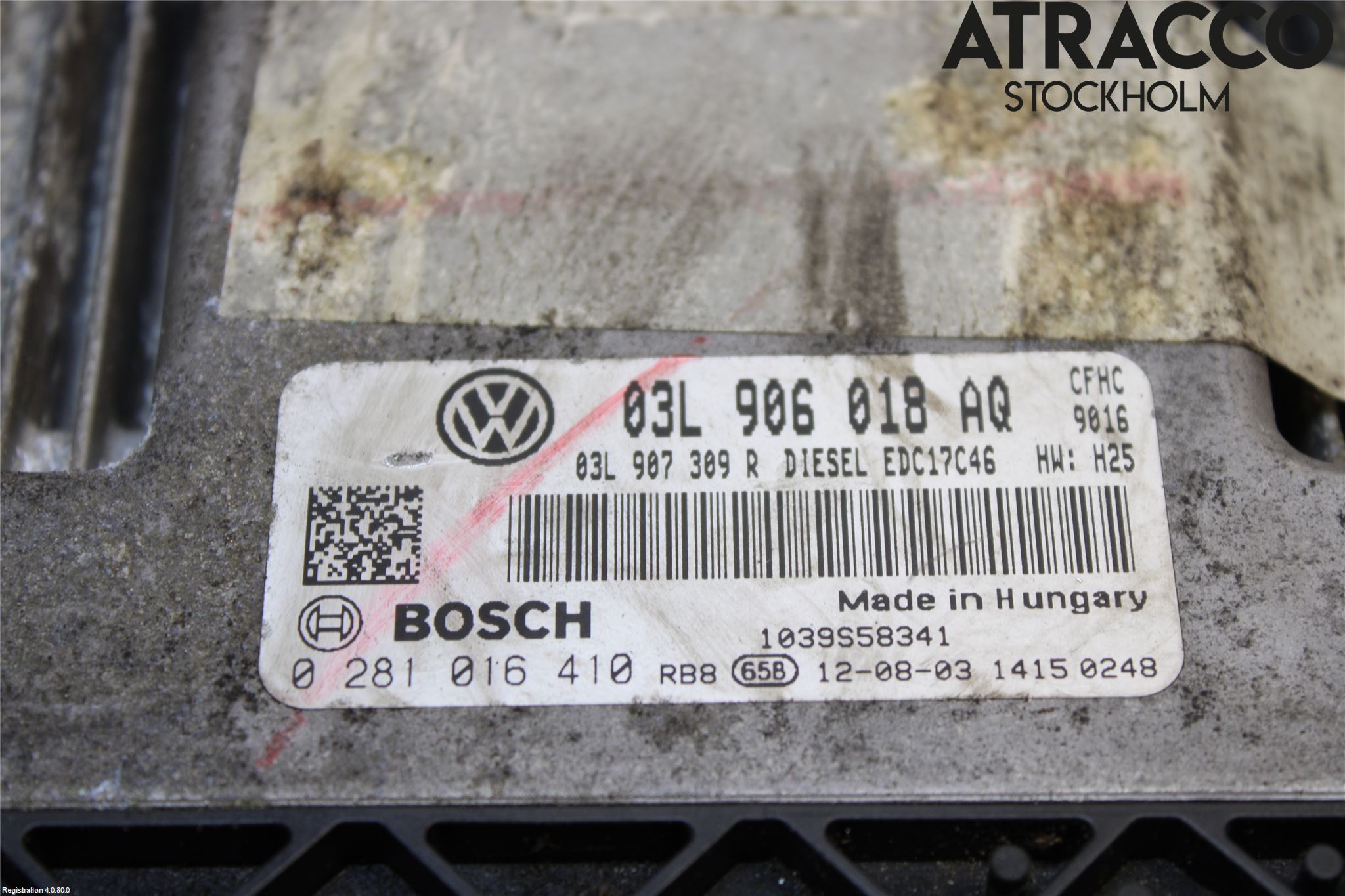 Volkswagen VW GOLF VI 09-13 Styrenhet Insprut Bensin