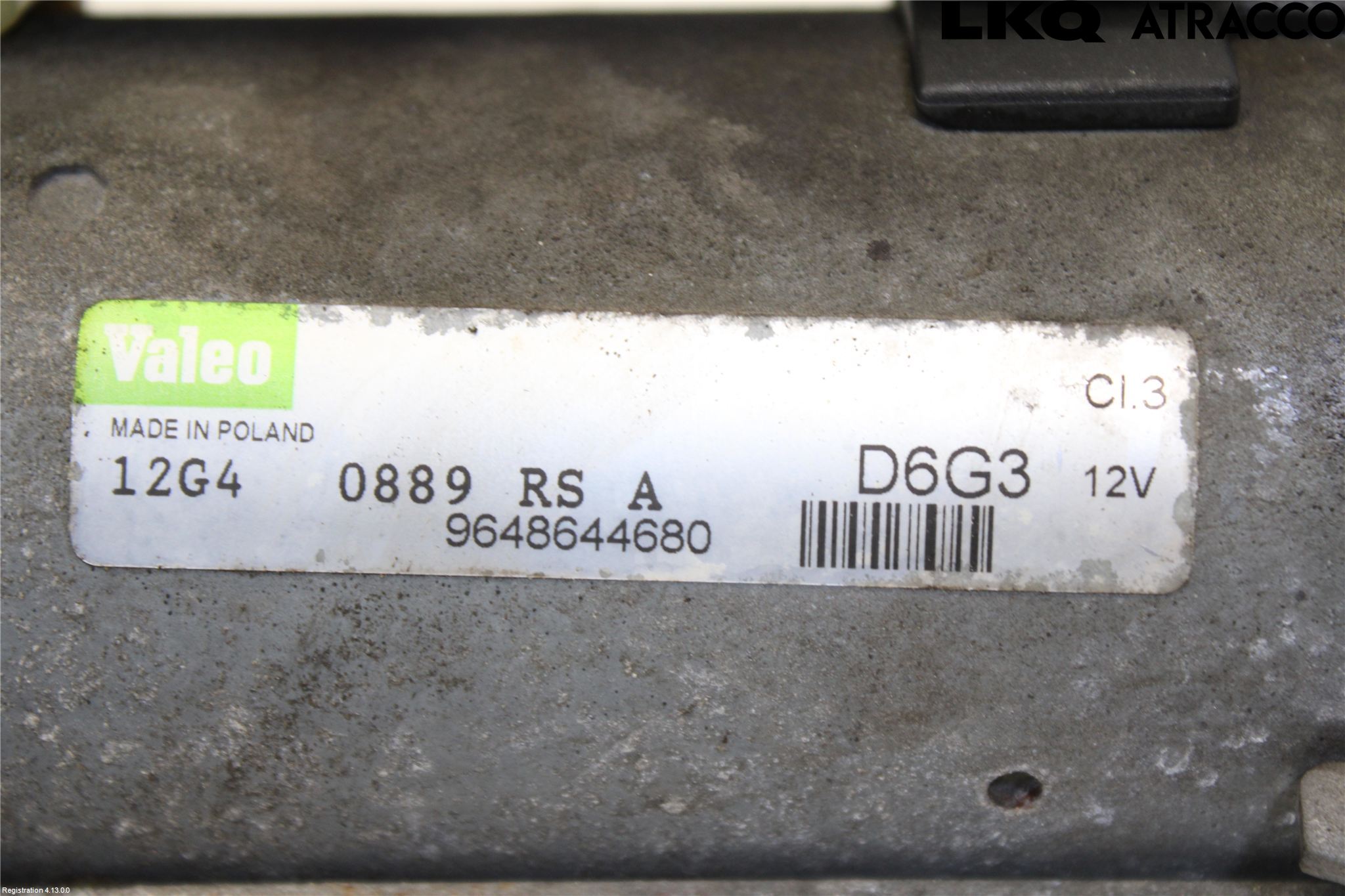 Peugeot 307     01-05 Startmotor