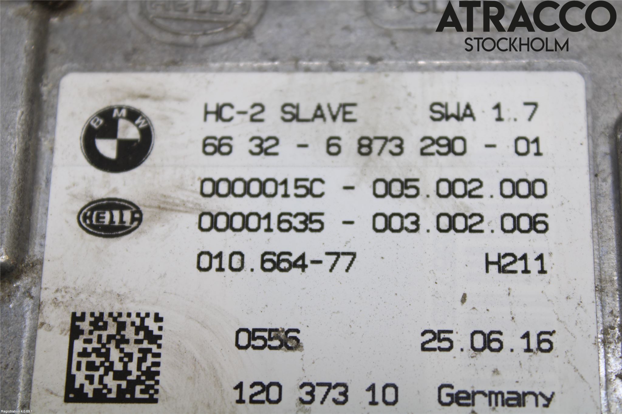 BMW X5 F15 13-18 Sensor Aktivt Kollisionsskydd