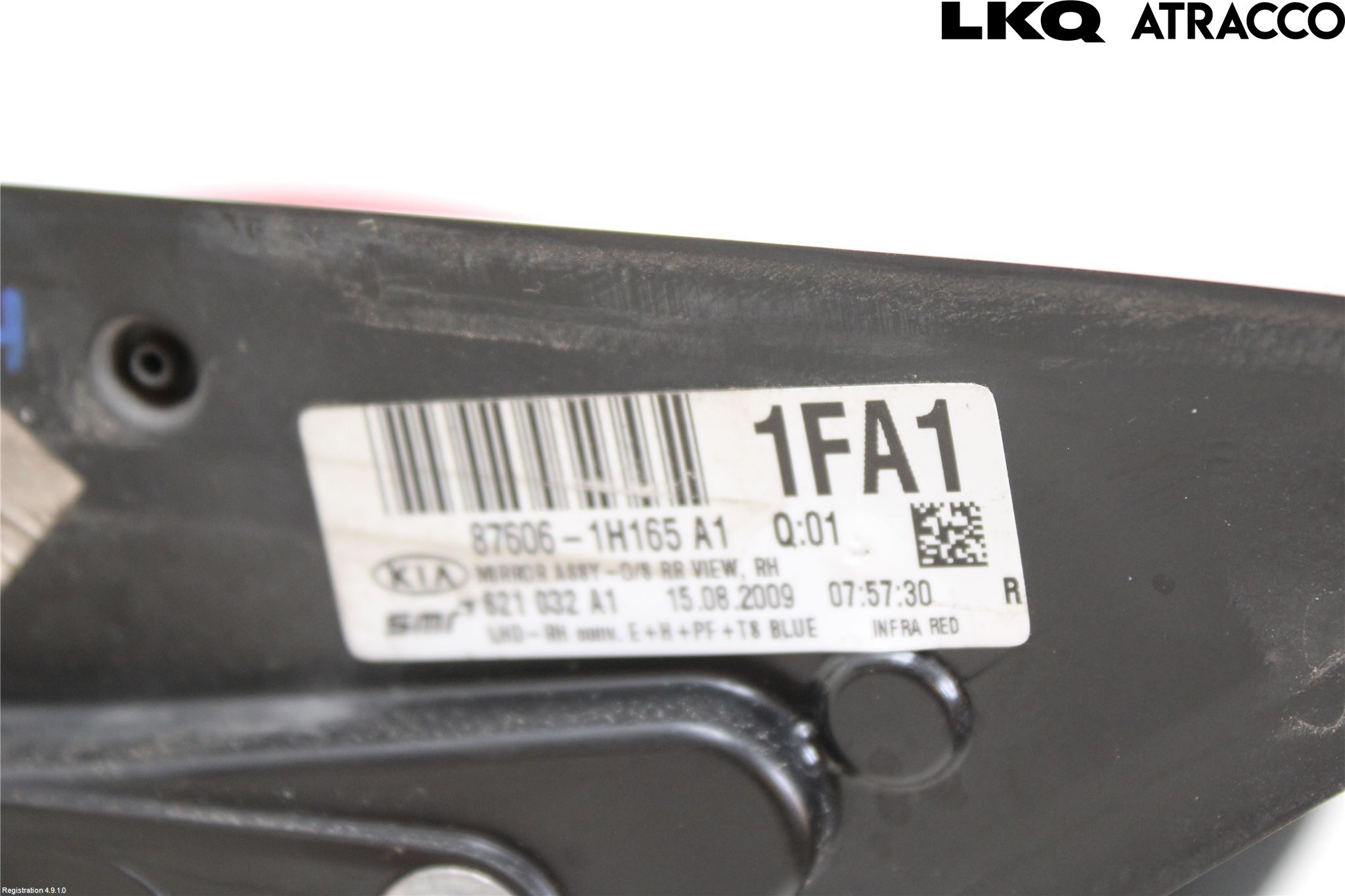 Kia CEED 06-12 Spegel Yttre El Hö