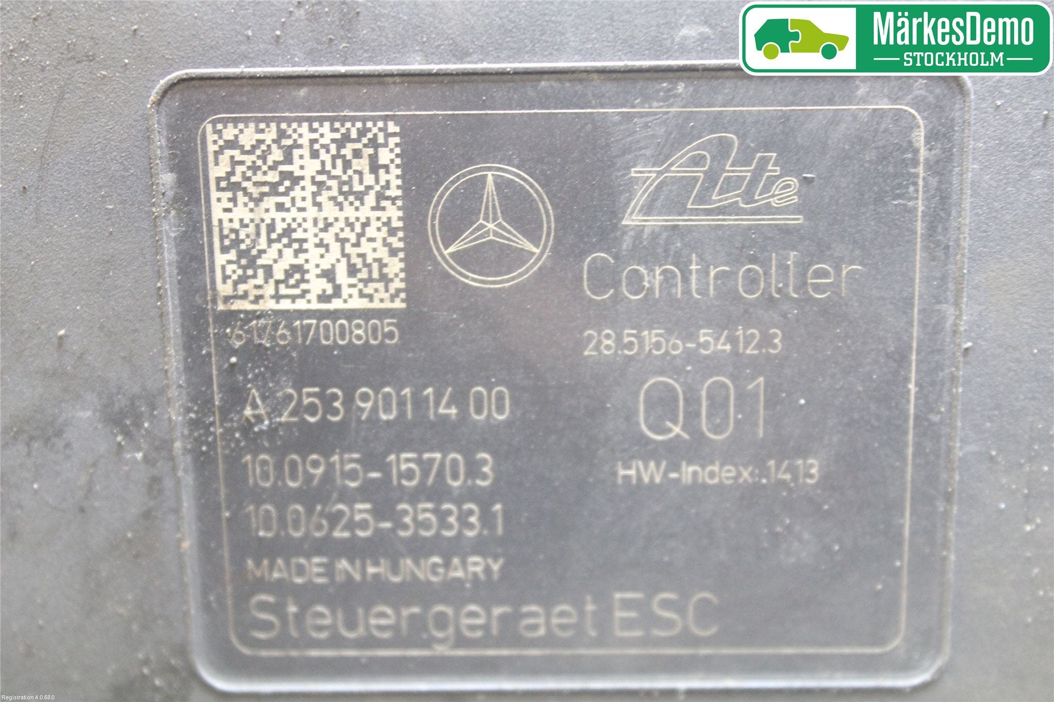 Mercedes-Benz MB C-KLASS (W205) 14-21 Abs Hydraulaggregat