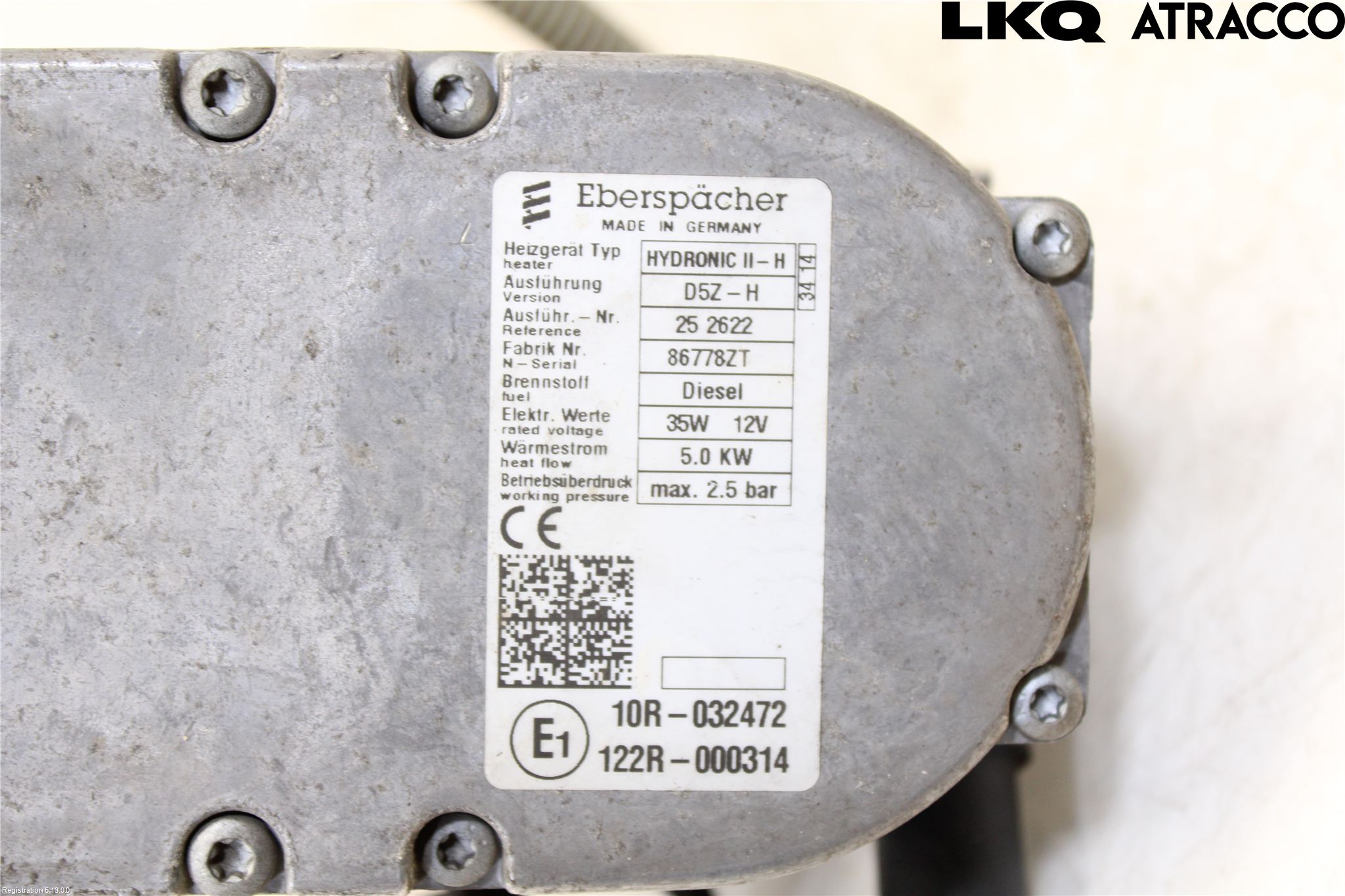 Toyota VERSO 09-18 Dieselvärmare