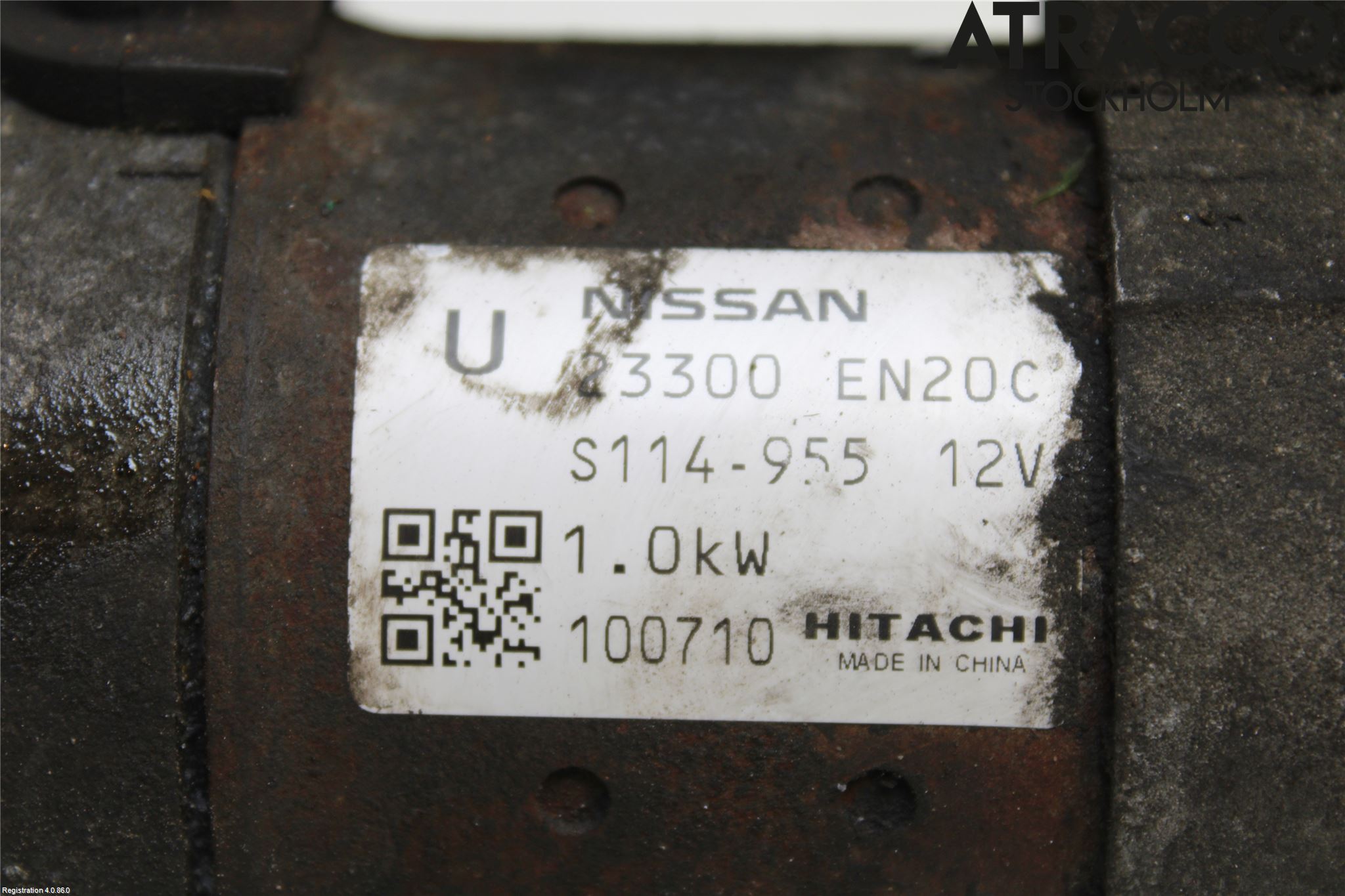 Nissan JUKE 10-14 Startmotor