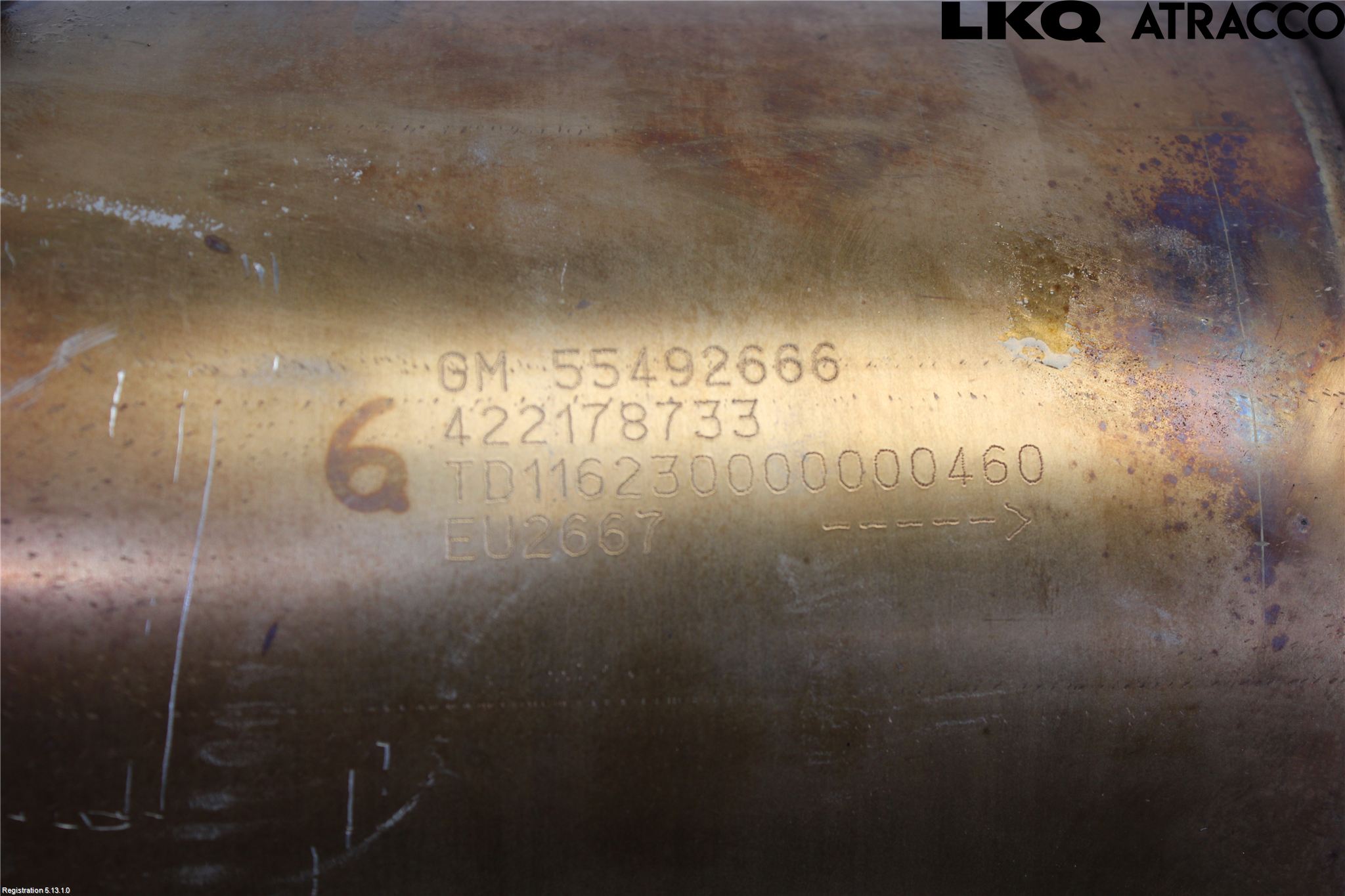 Opel INSIGNIA 09-16 Avgas Partikelfilter
