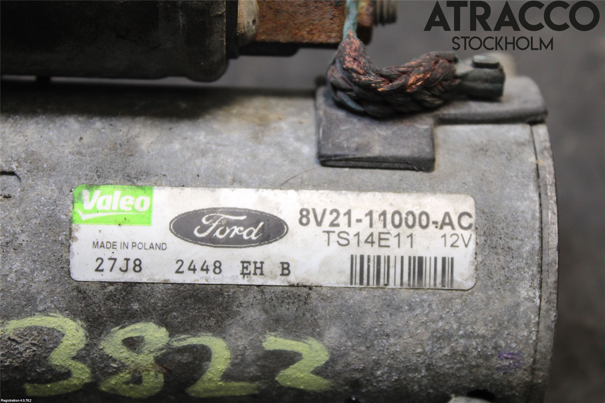 Mazda 2 (DE) 08-15 Startmotor Diesel
