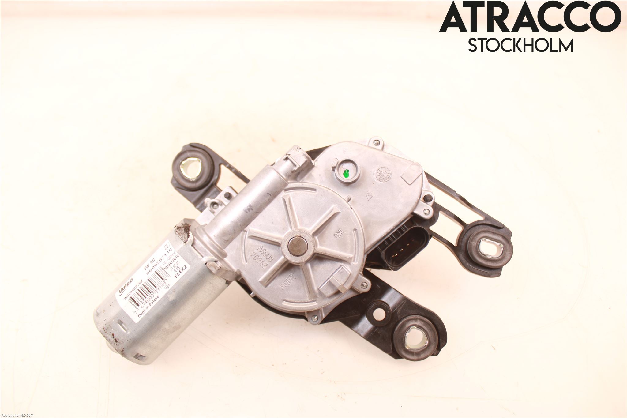 Volkswagen VW GOLF / E-GOLF VII 13-20 Torkarmotor Baklucka
