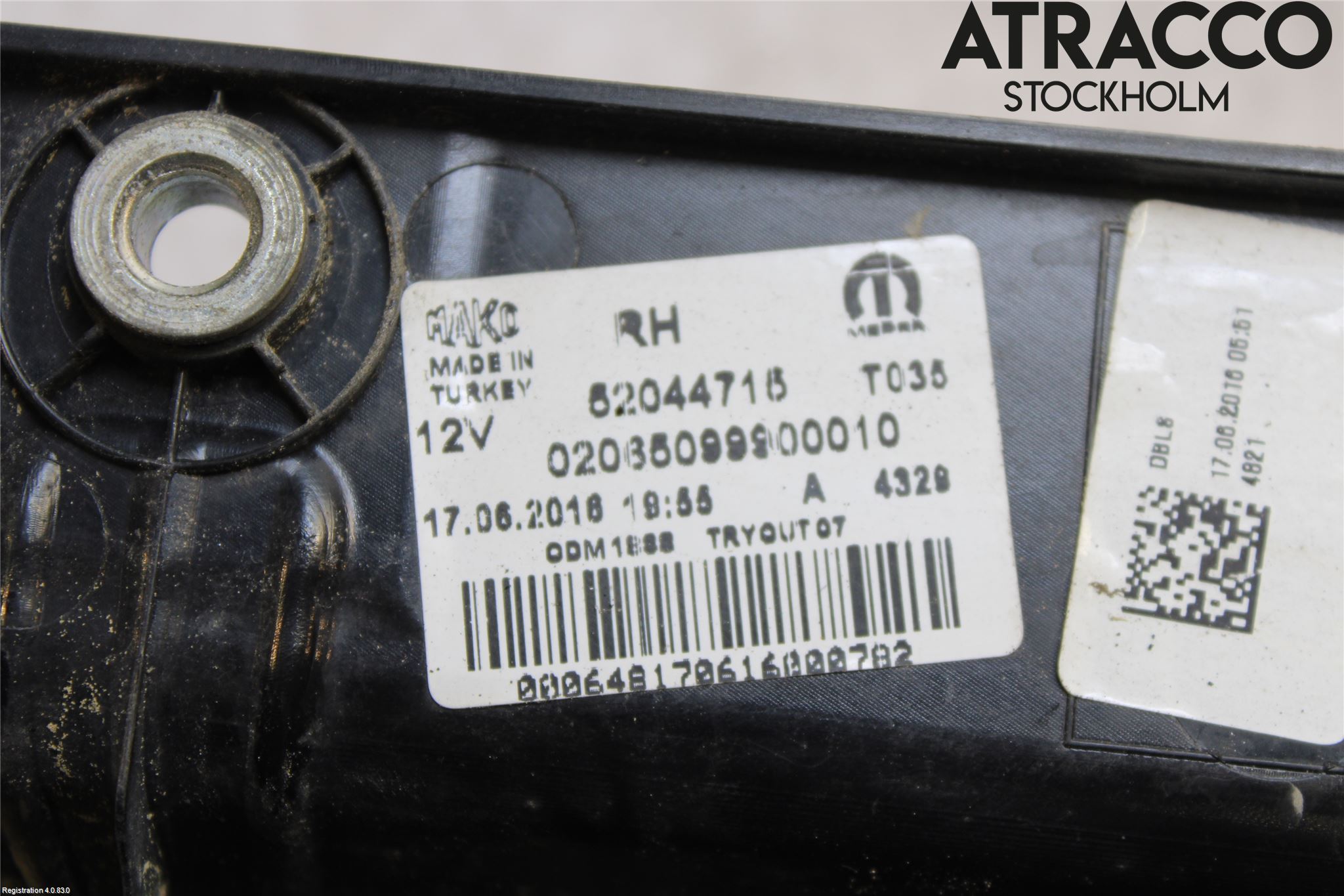 Fiat DOBLO CARGO Bakljus Höger