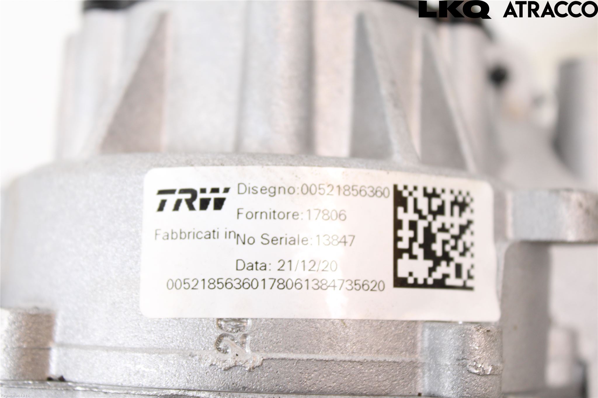 Fiat TIPO/CROSS 16- Rattaxelagg Med Inb Servo