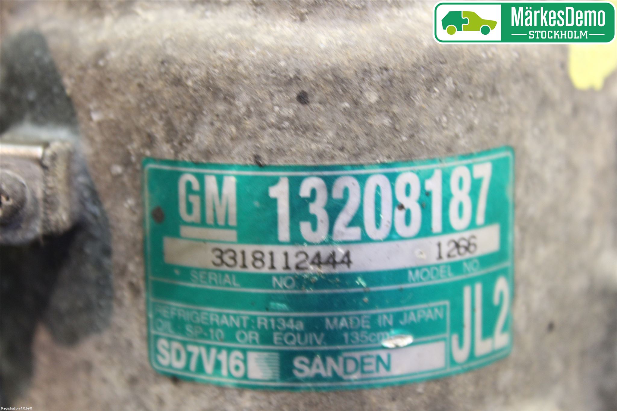 Opel VECTRA C 02-05 Ac Kompressor