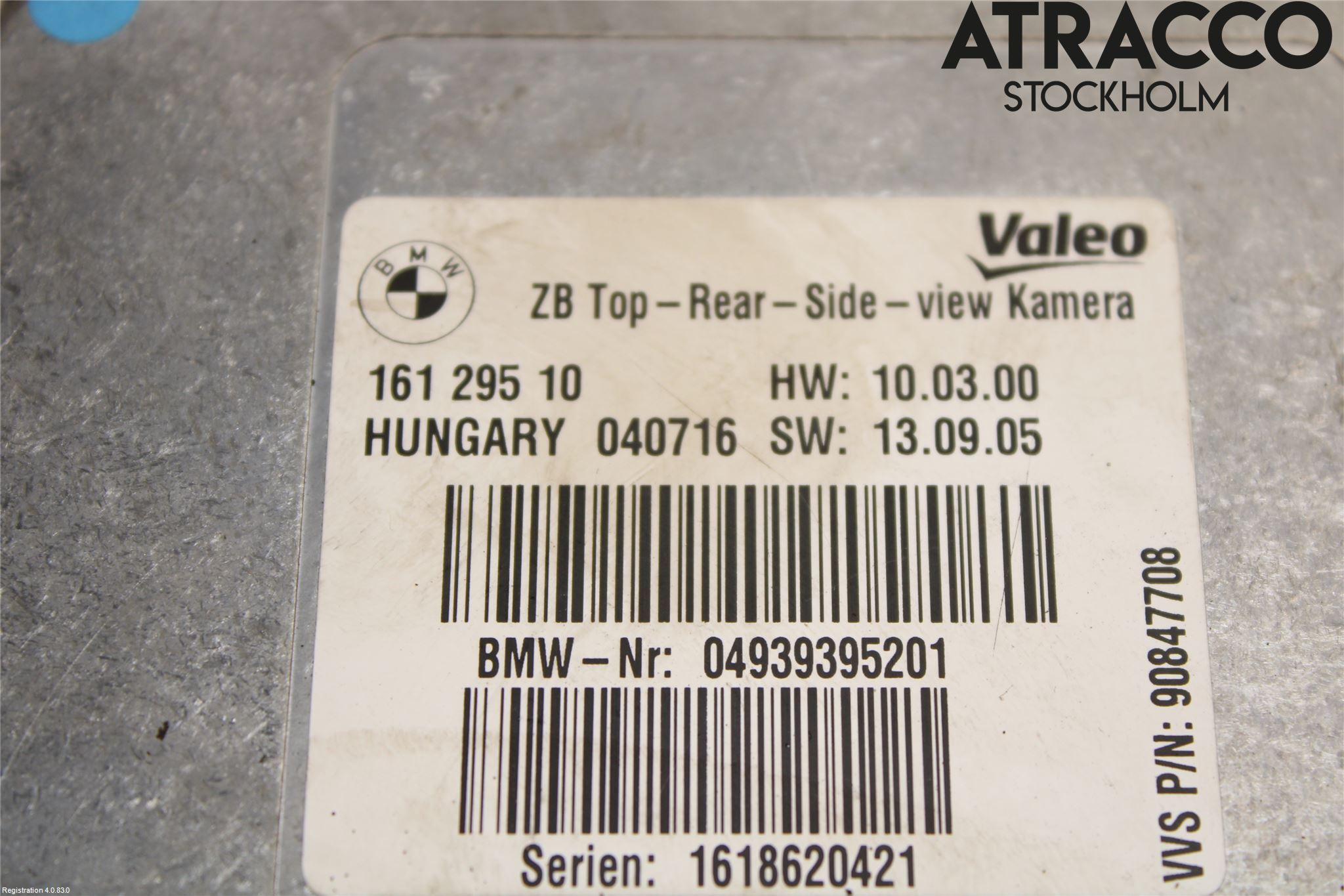 BMW 5 F10/F11/F18 09-17 Styrenhet Parkeringshjälp