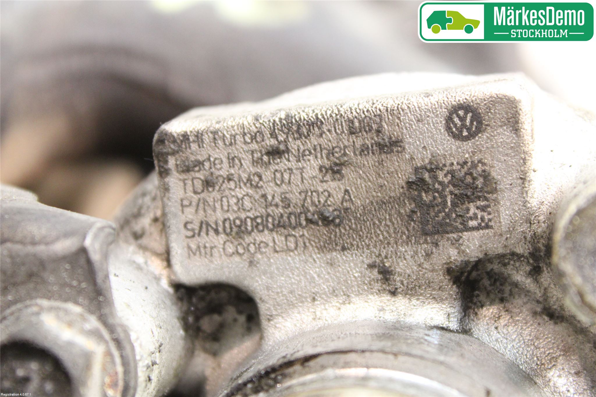 Skoda OCTAVIA (1Z) 05-13 Turboaggregat