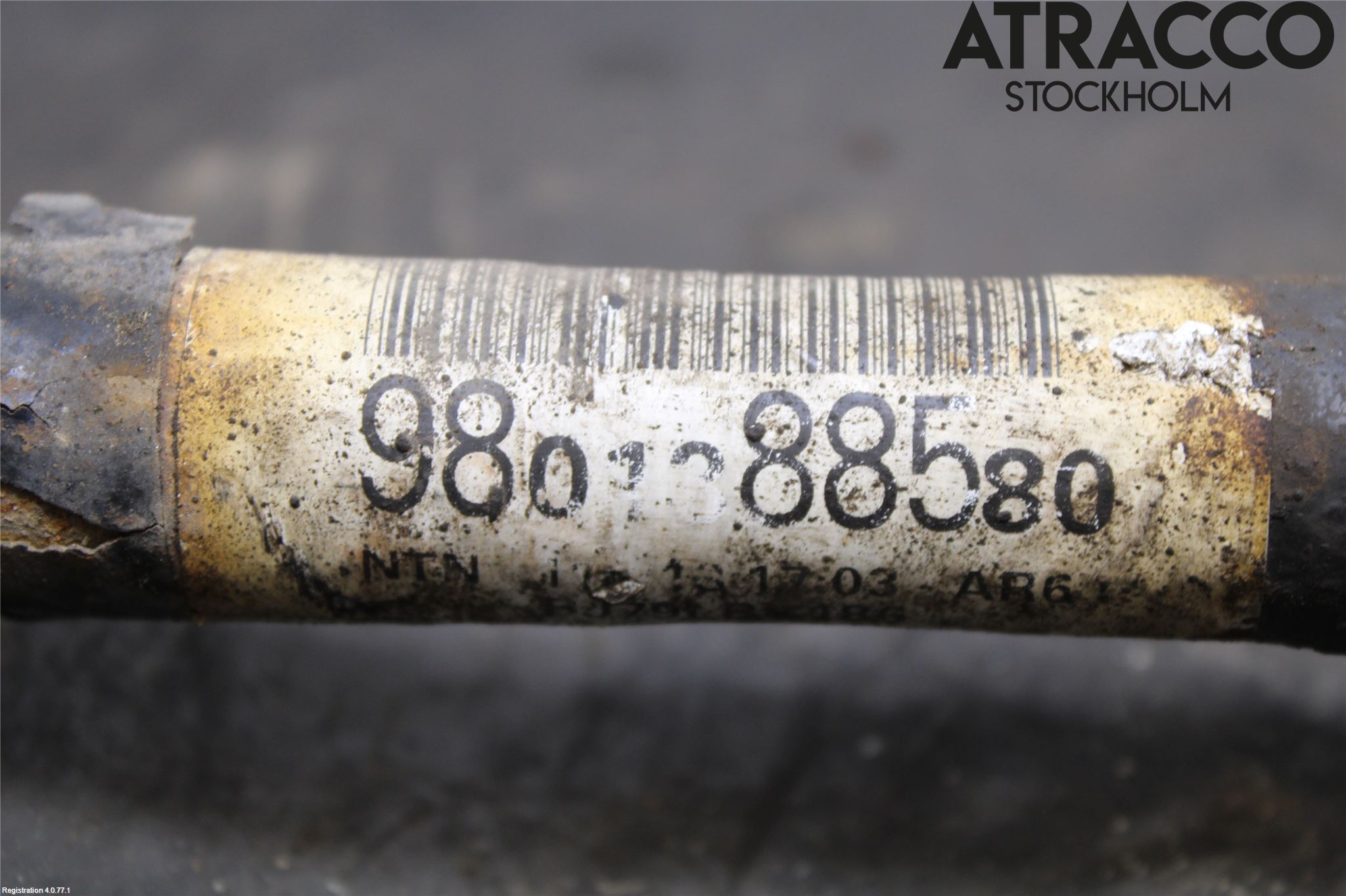 Citroen C3 10-17 Drivaxel Fram Vänster