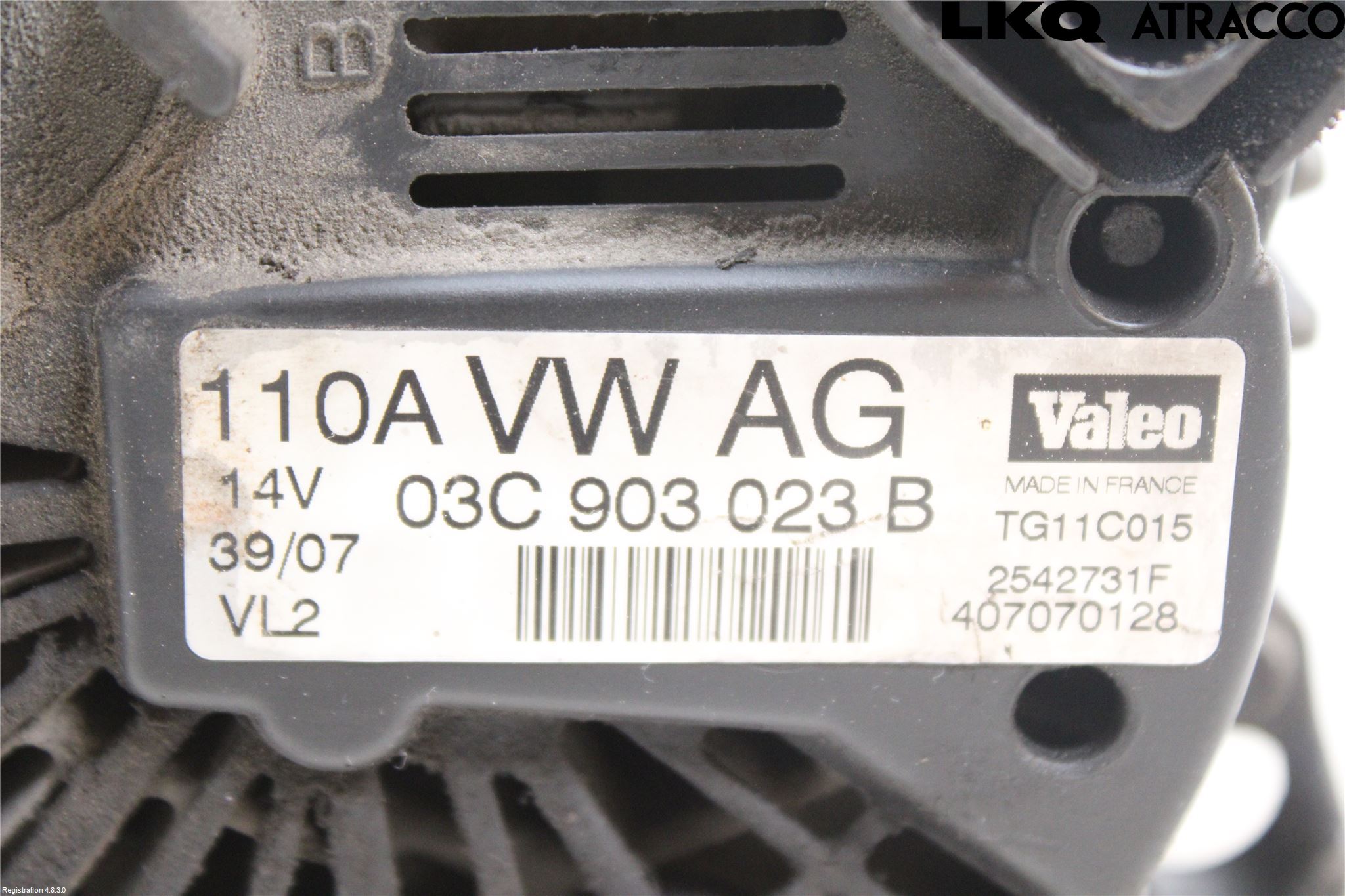 Volkswagen VW GOLF V 04-09 Generator