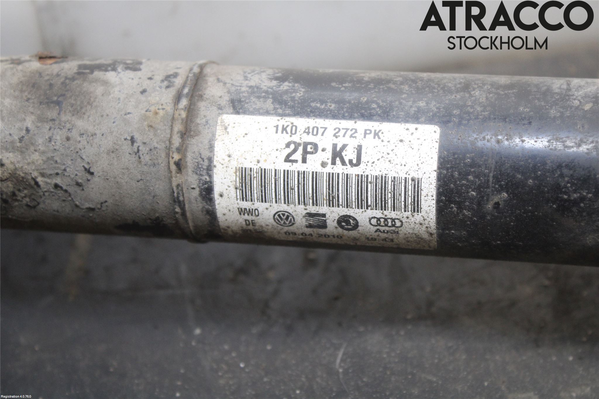 Volkswagen VW PASSAT 05-11 Drivaxel Fram Höger