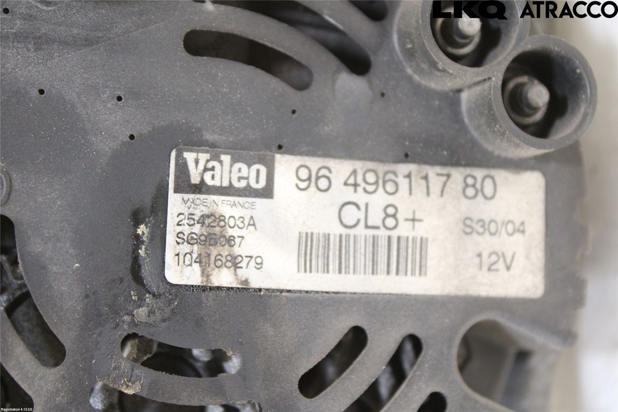 Peugeot 307     01-05 Generator