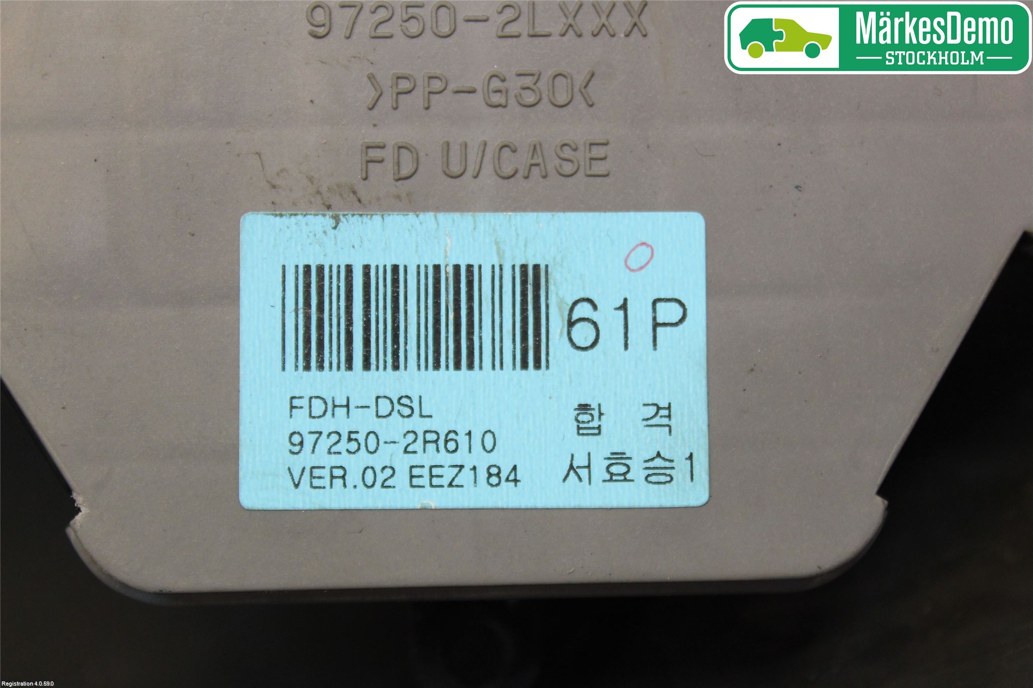 Hyundai i30 FD 07-12 Ac Styrenhet Ac Manöveren