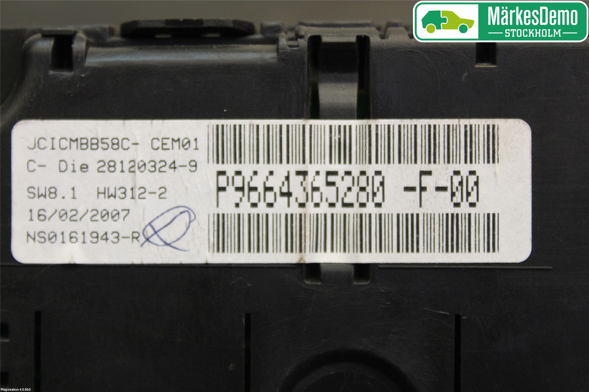 Citroen C4 GRAND PICASSO 07-13 Instrument Komb