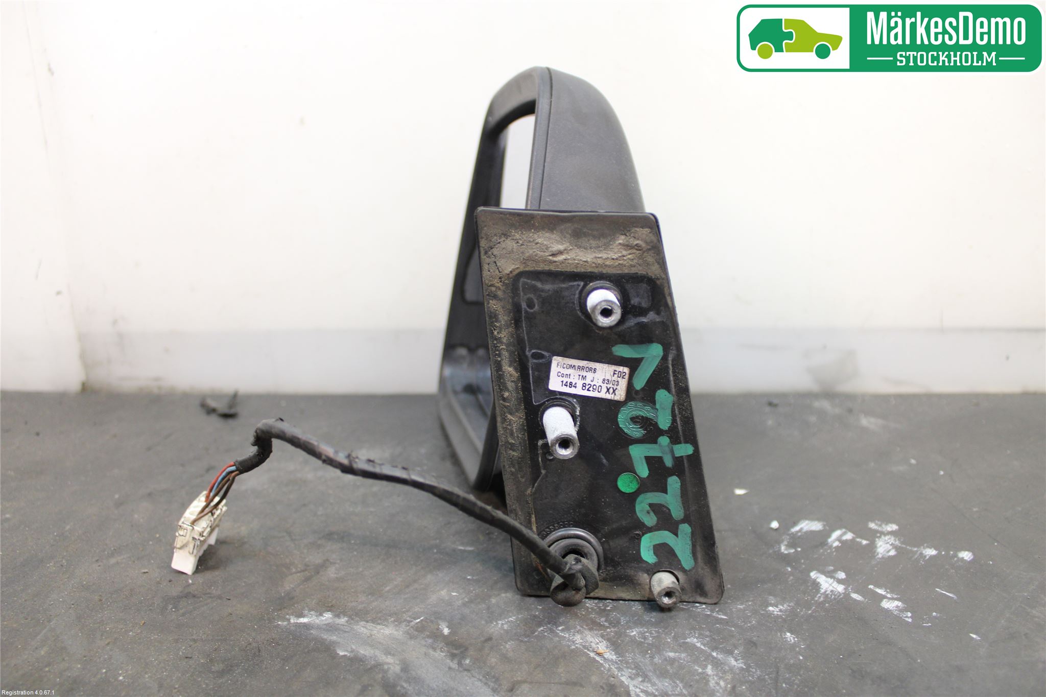 Citroen JUMPY -07 Spegel Yttre El Vä