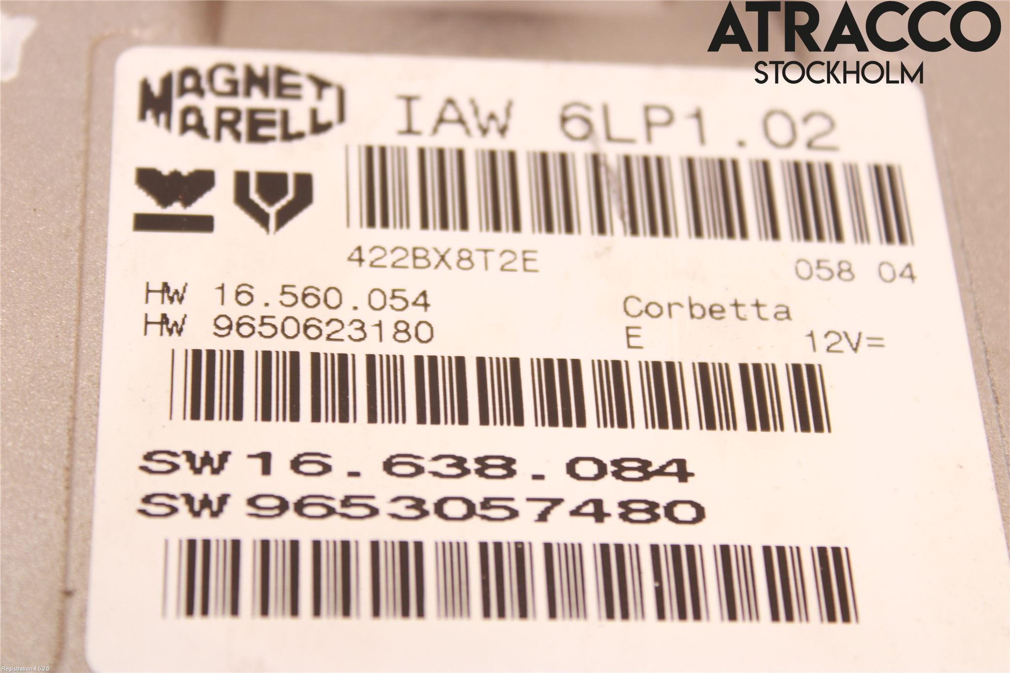 Peugeot 307     01-05 Styrenhet Insprut Bensin