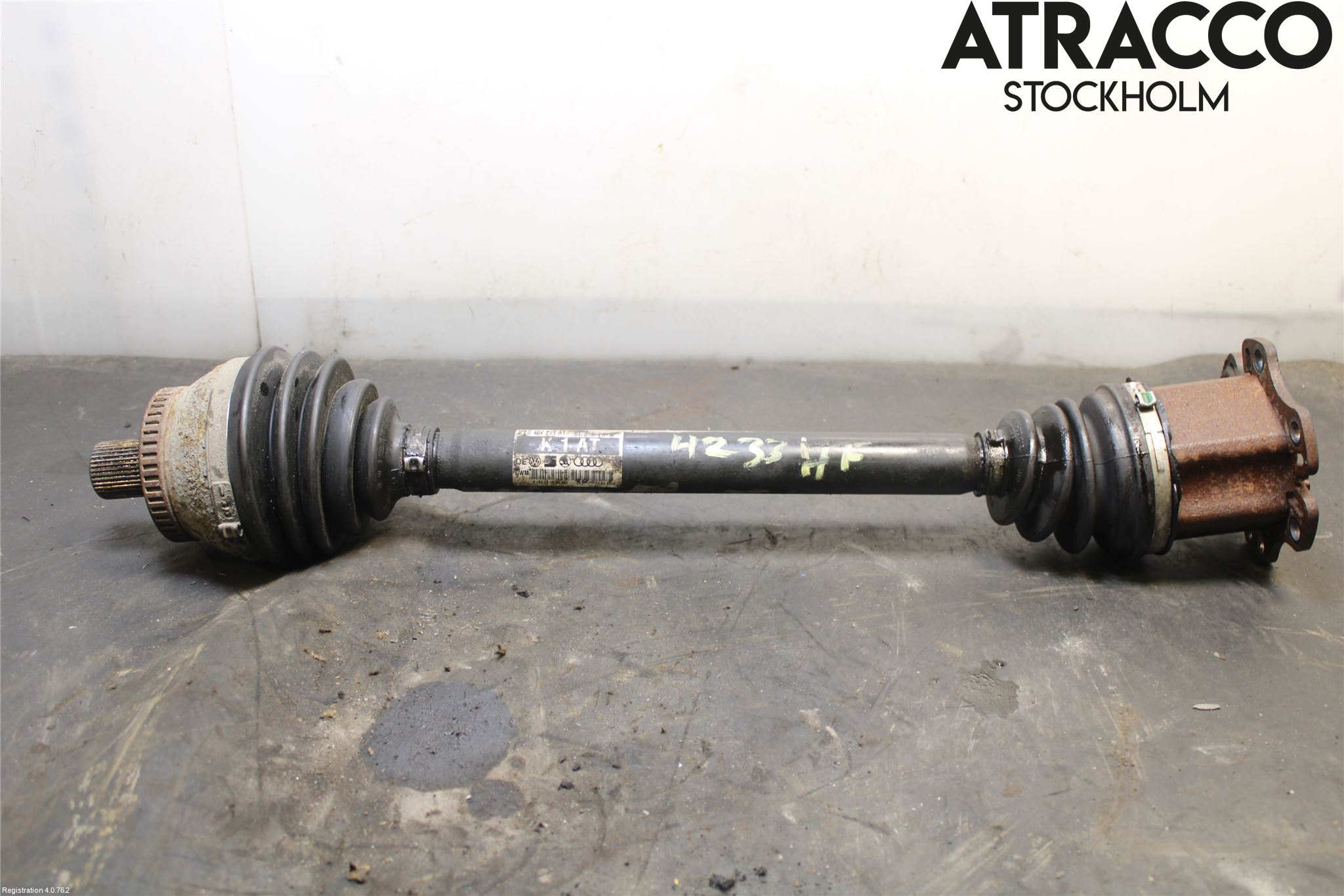 Audi A4/S4 05-07 Drivaxel Fram Höger