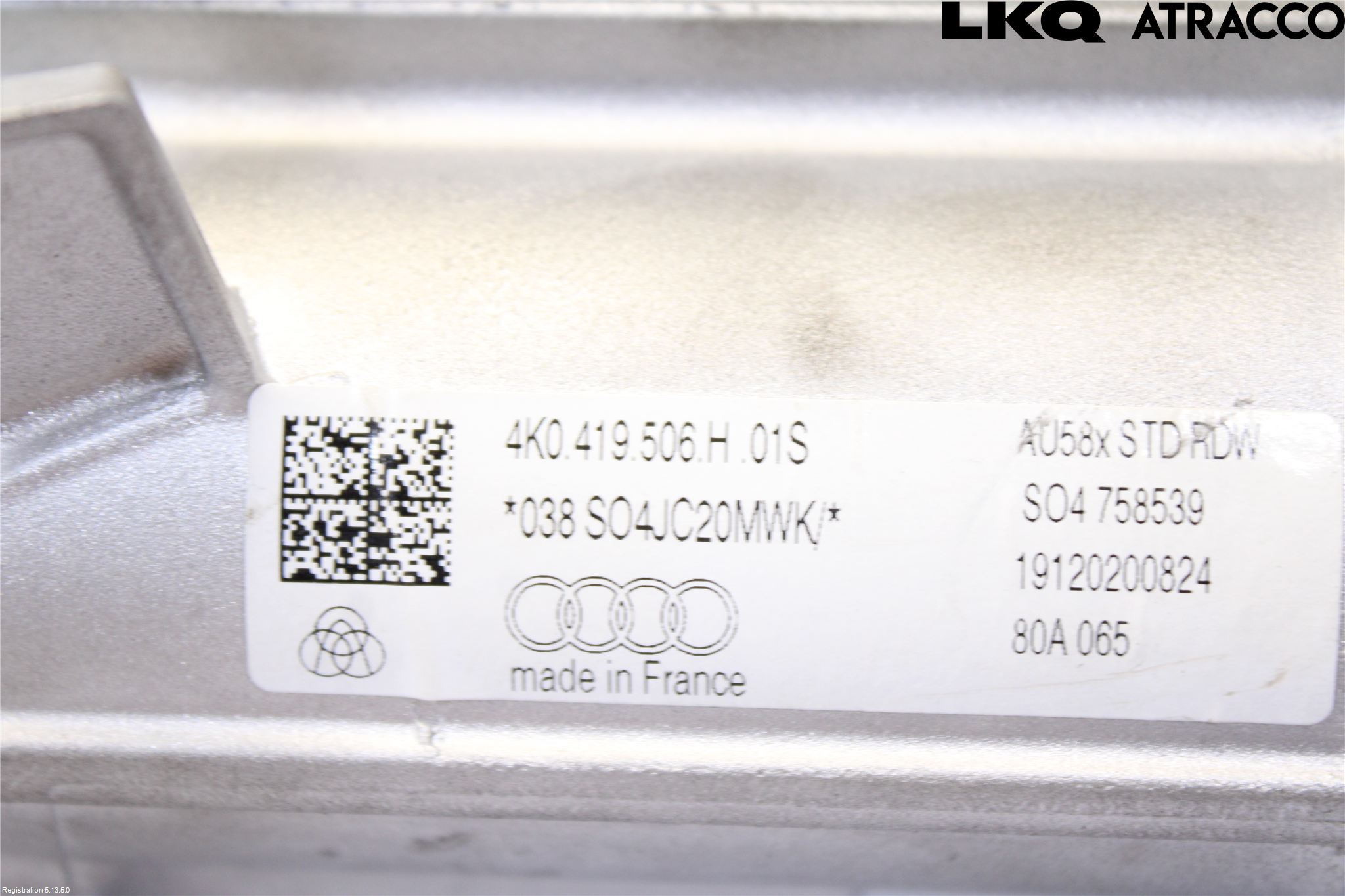 Audi A6 F2/C8 19- Rattaxelagg Justerbart
