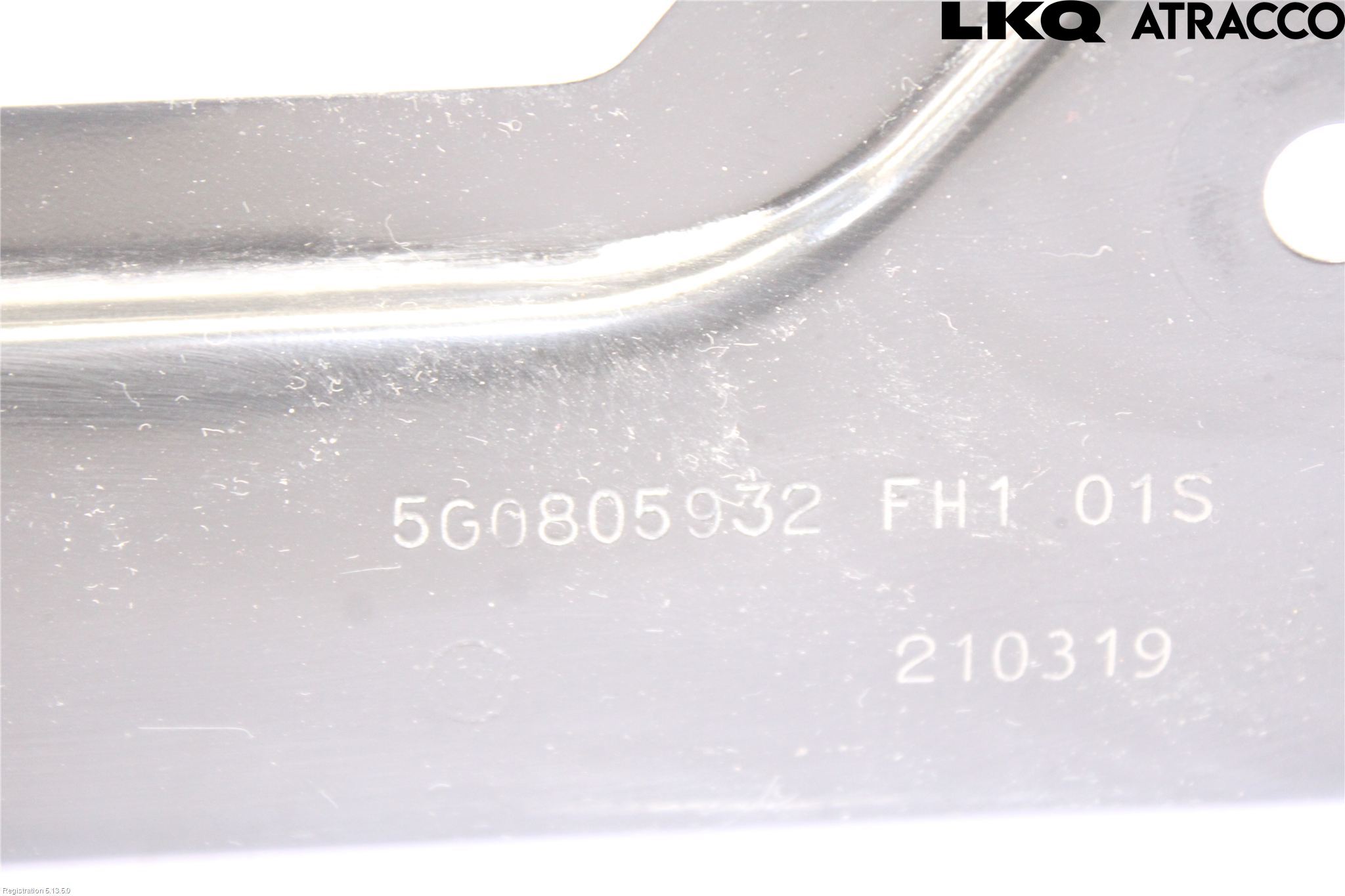 Volkswagen VW GOLF / E-GOLF VII 13-20 Frontplåt Övre