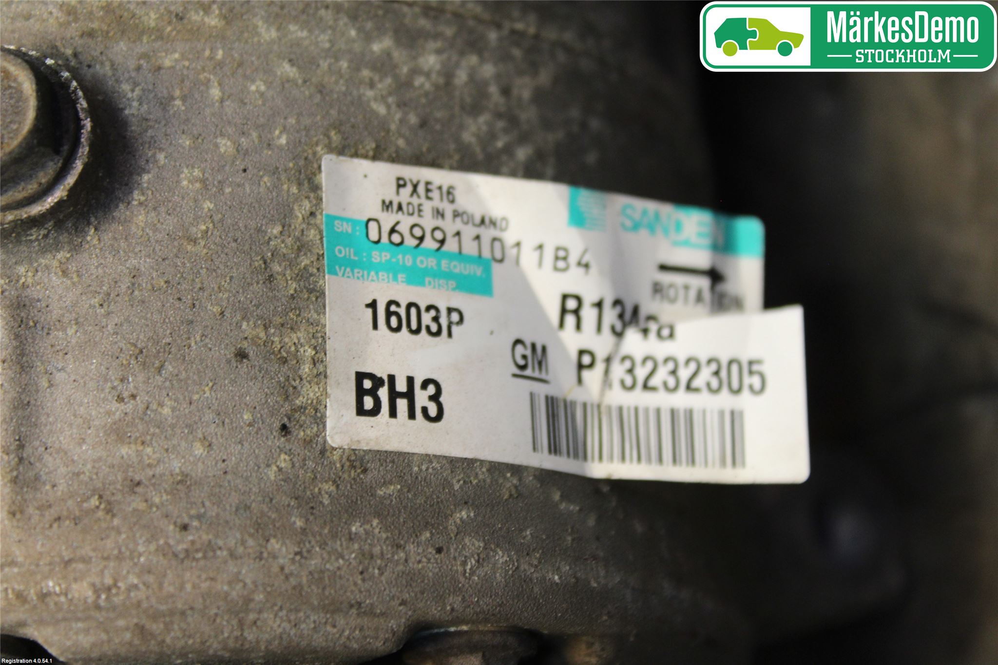 Saab 9-5 10-12 Ac Kompressor