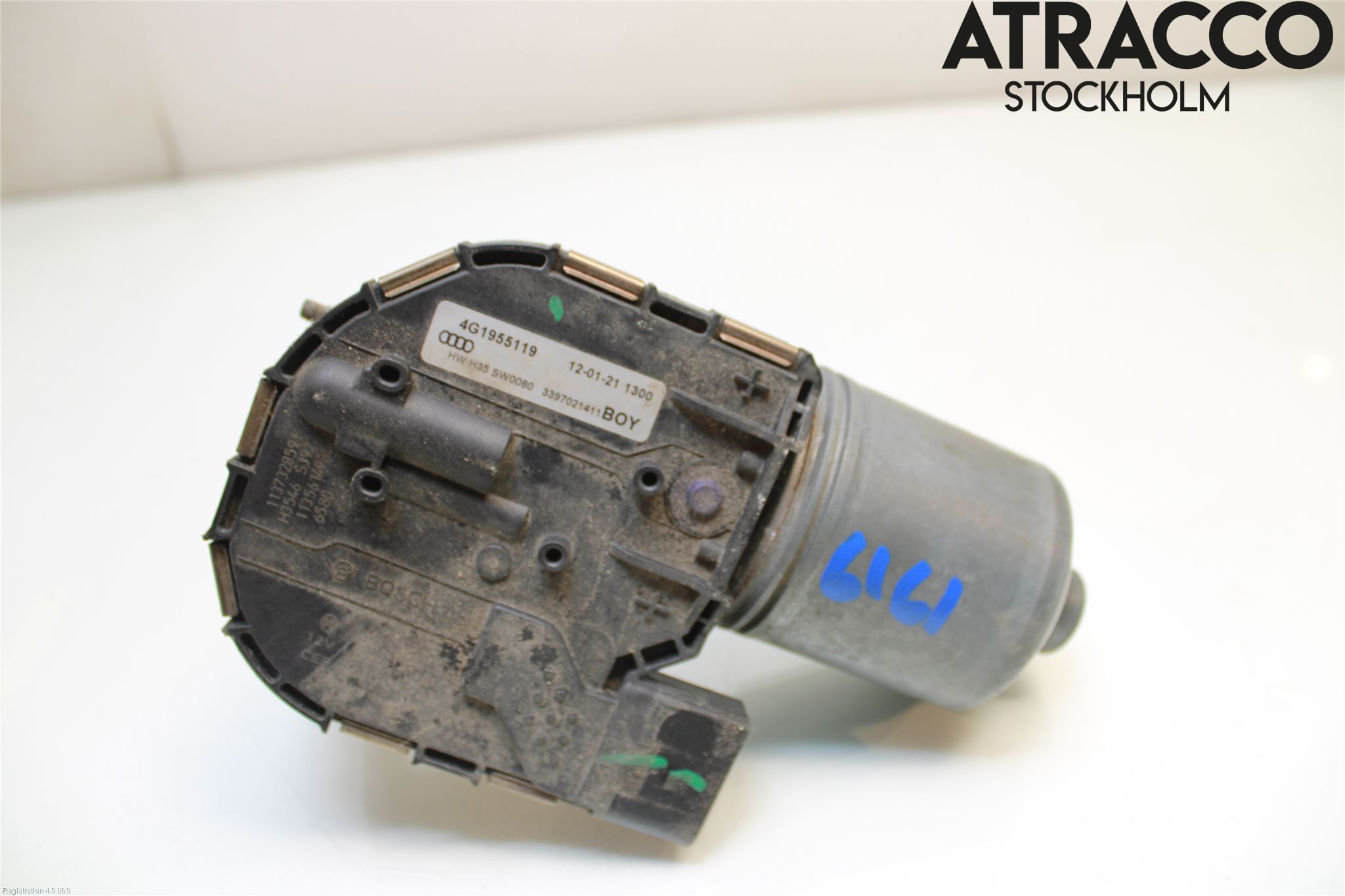 Audi A7/S7 4G 11-17 Torkarmotor Vindruta