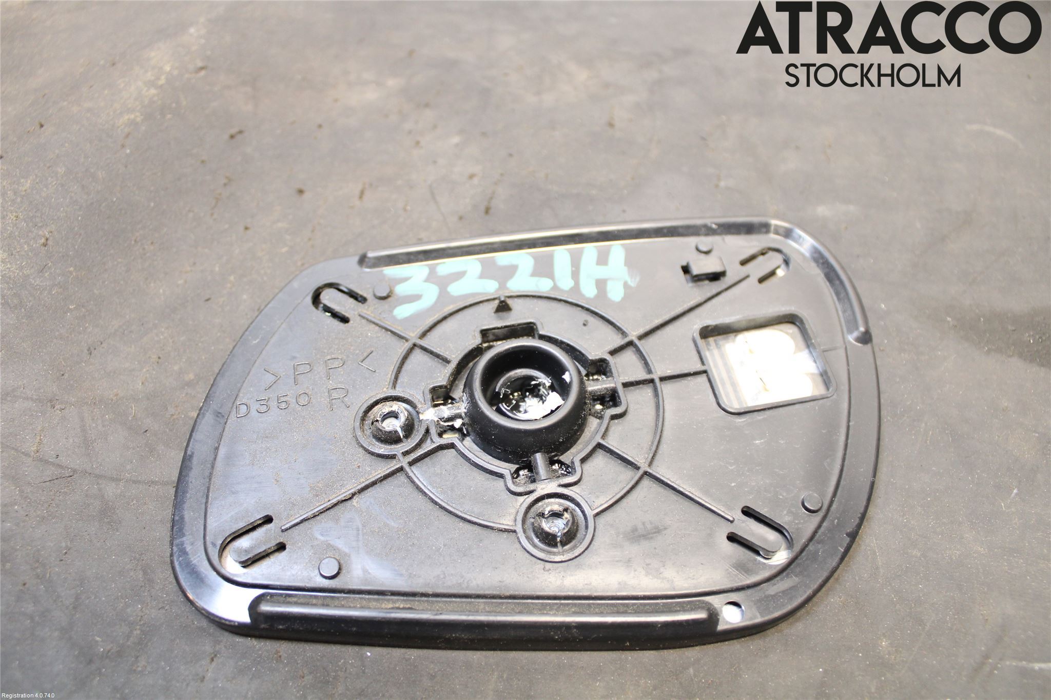 Mazda 6 02-08 Spegelglas Hö