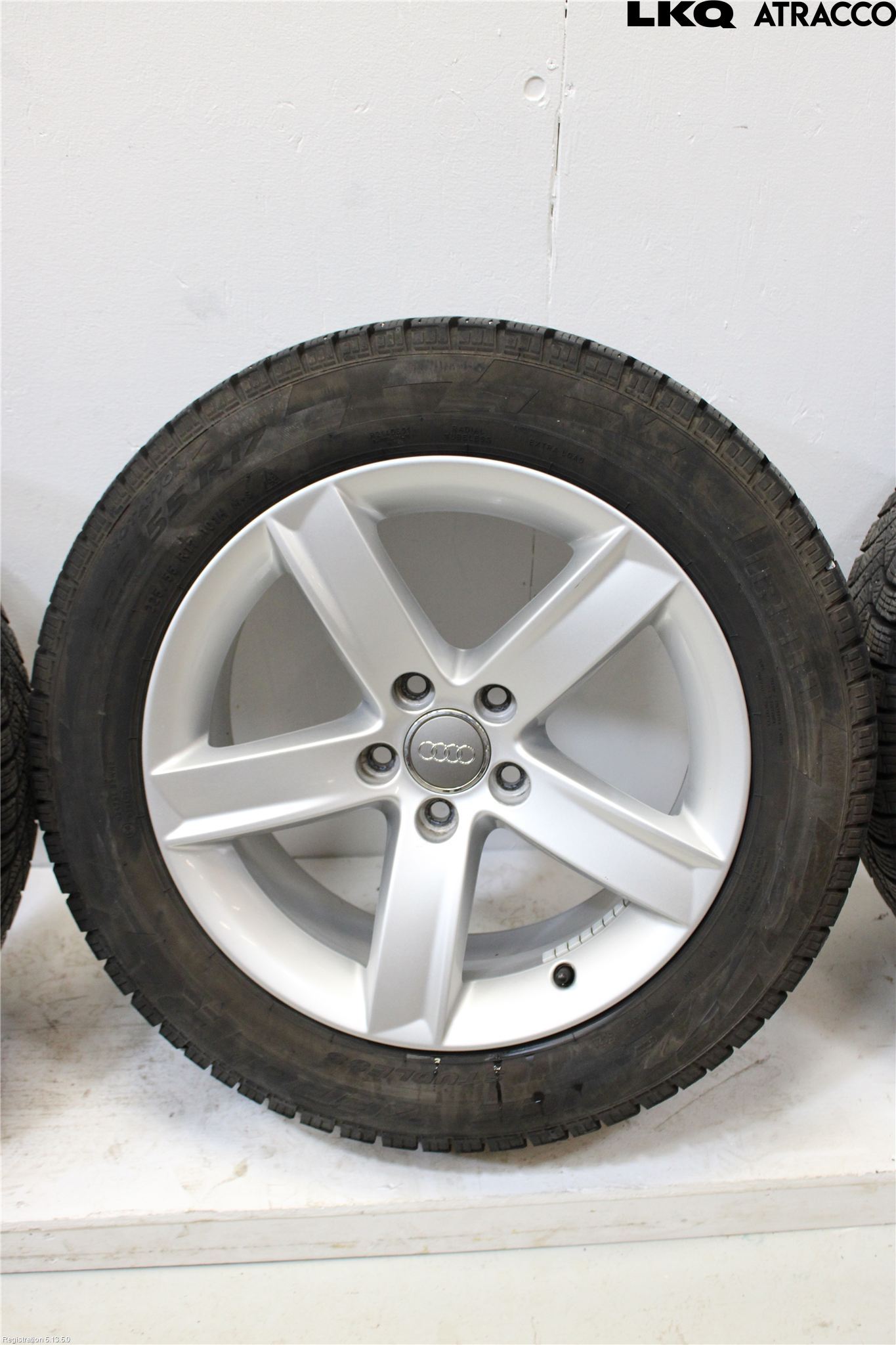 Audi A4 12-15 Vinterdäck Alumfälg 4St