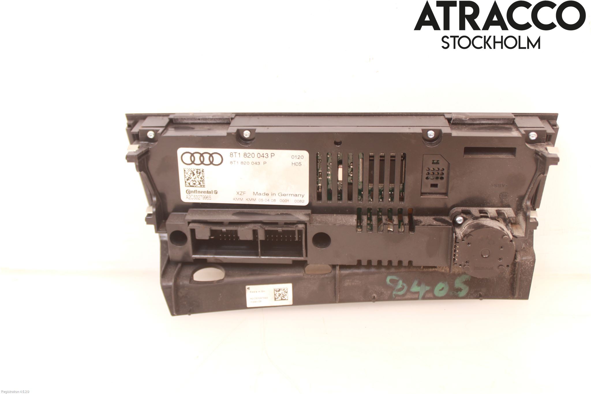 Audi A4/S4 08-11 Ac Styrenhet Ac Manöveren