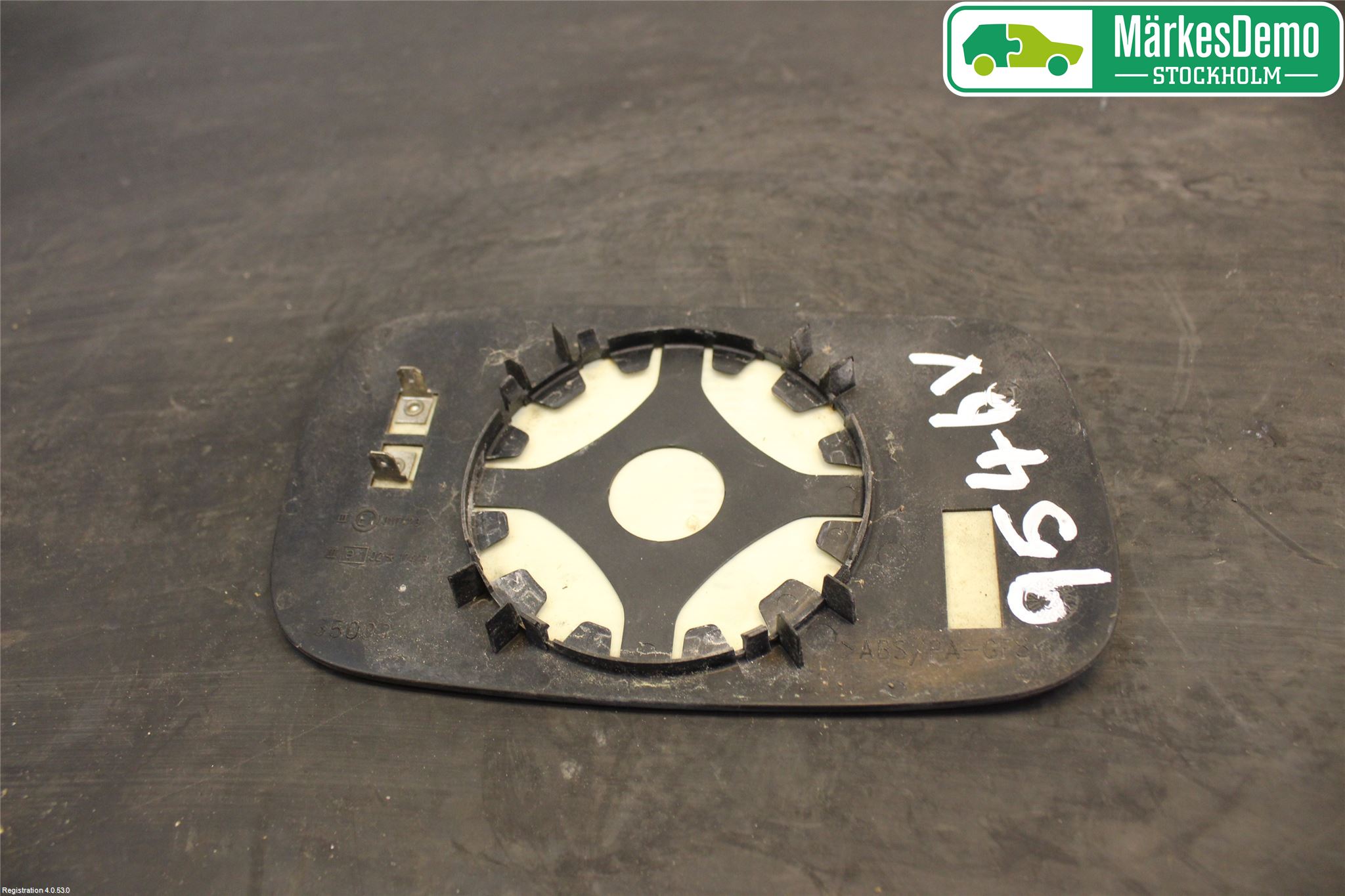 Saab 9-3 VER 1 98-03 Spegelglas Vä