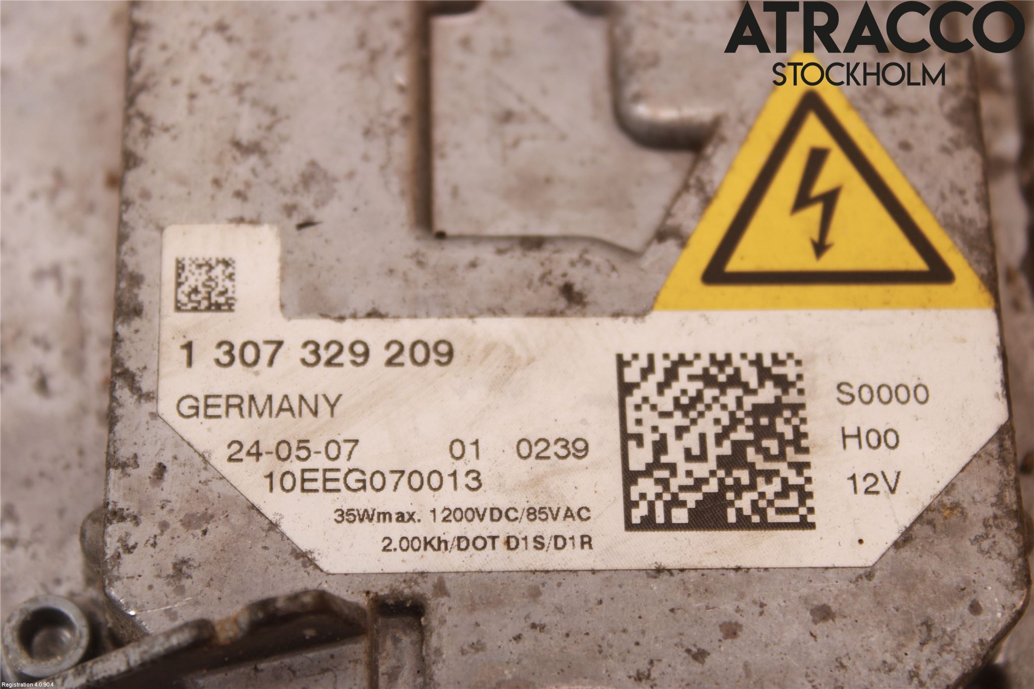 Volvo S40 08-12 Styrenhet Strålkastare