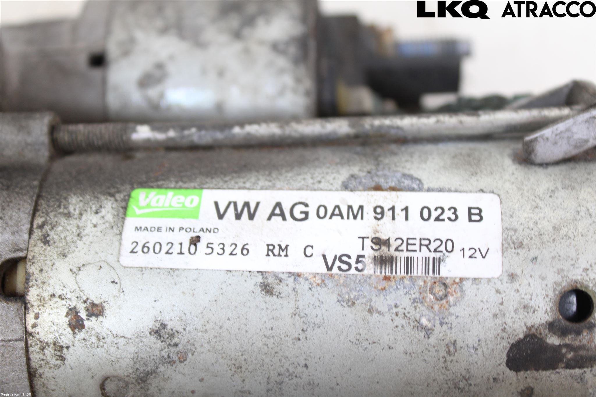 Volkswagen VW PASSAT 05-11 Startmotor