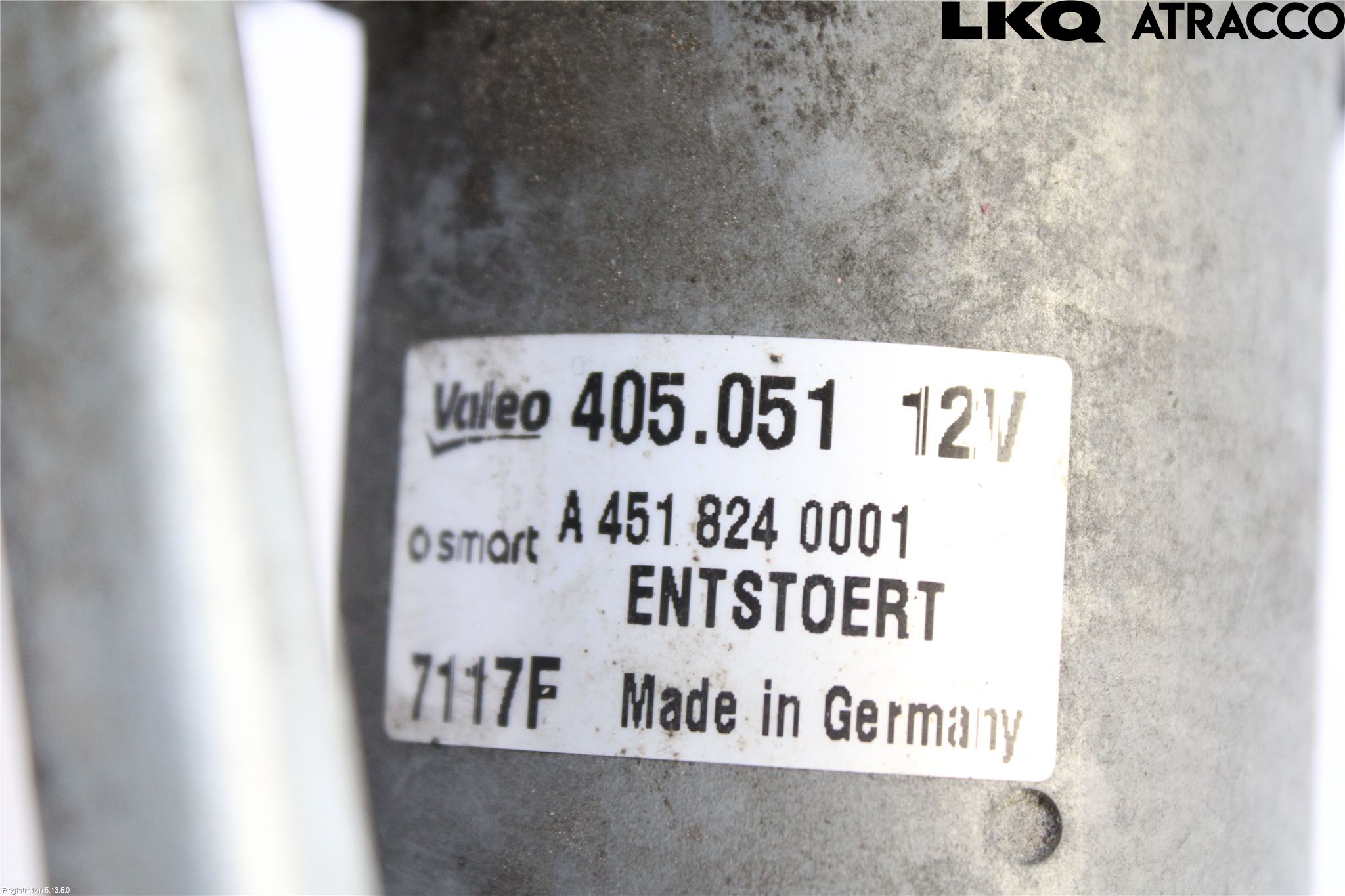 Smart FORTWO I 99-07 Torkarmotor Vindruta