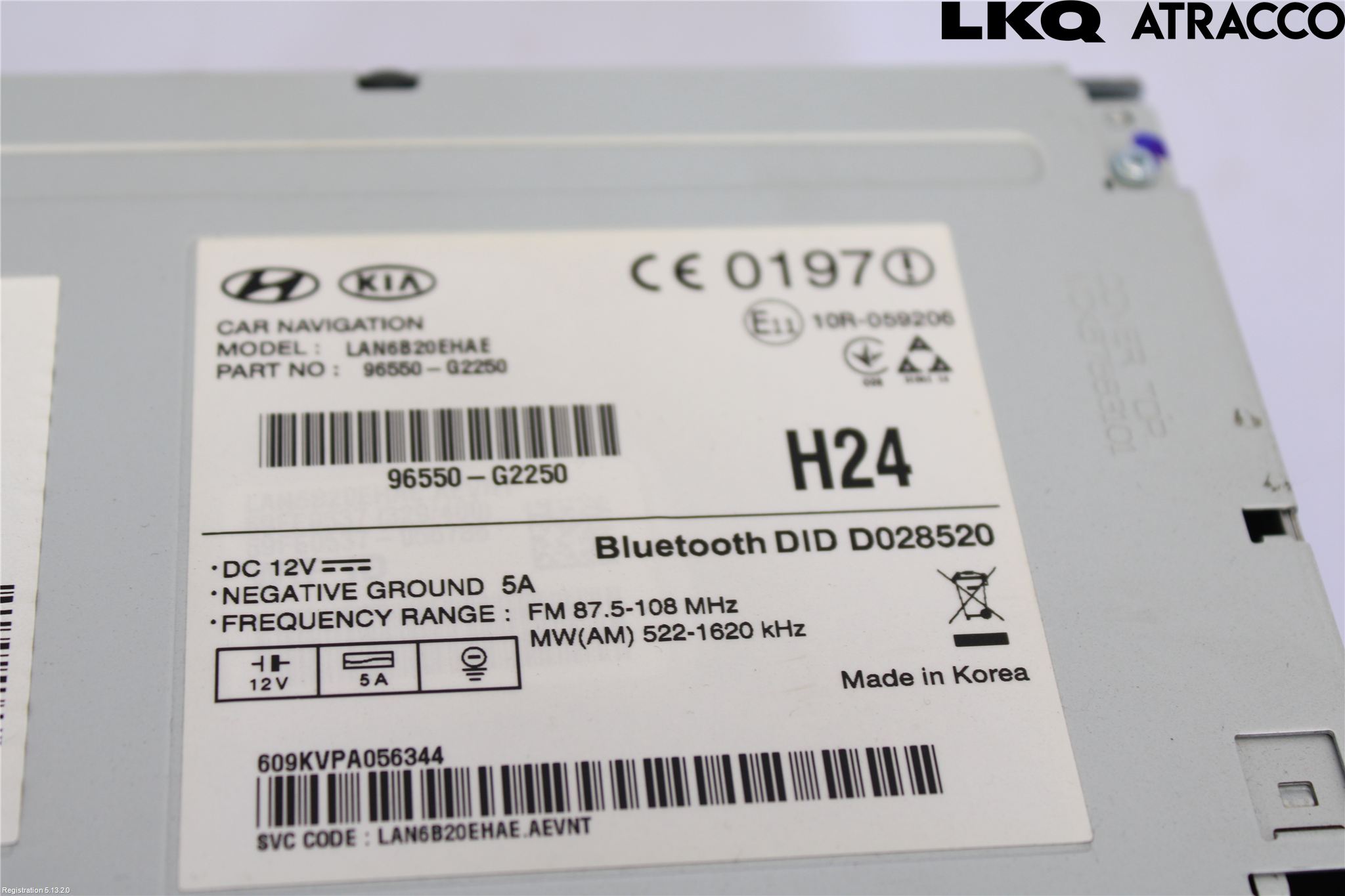 Hyundai IONIQ AE 17-22 Cd Radio - Multimediapanel