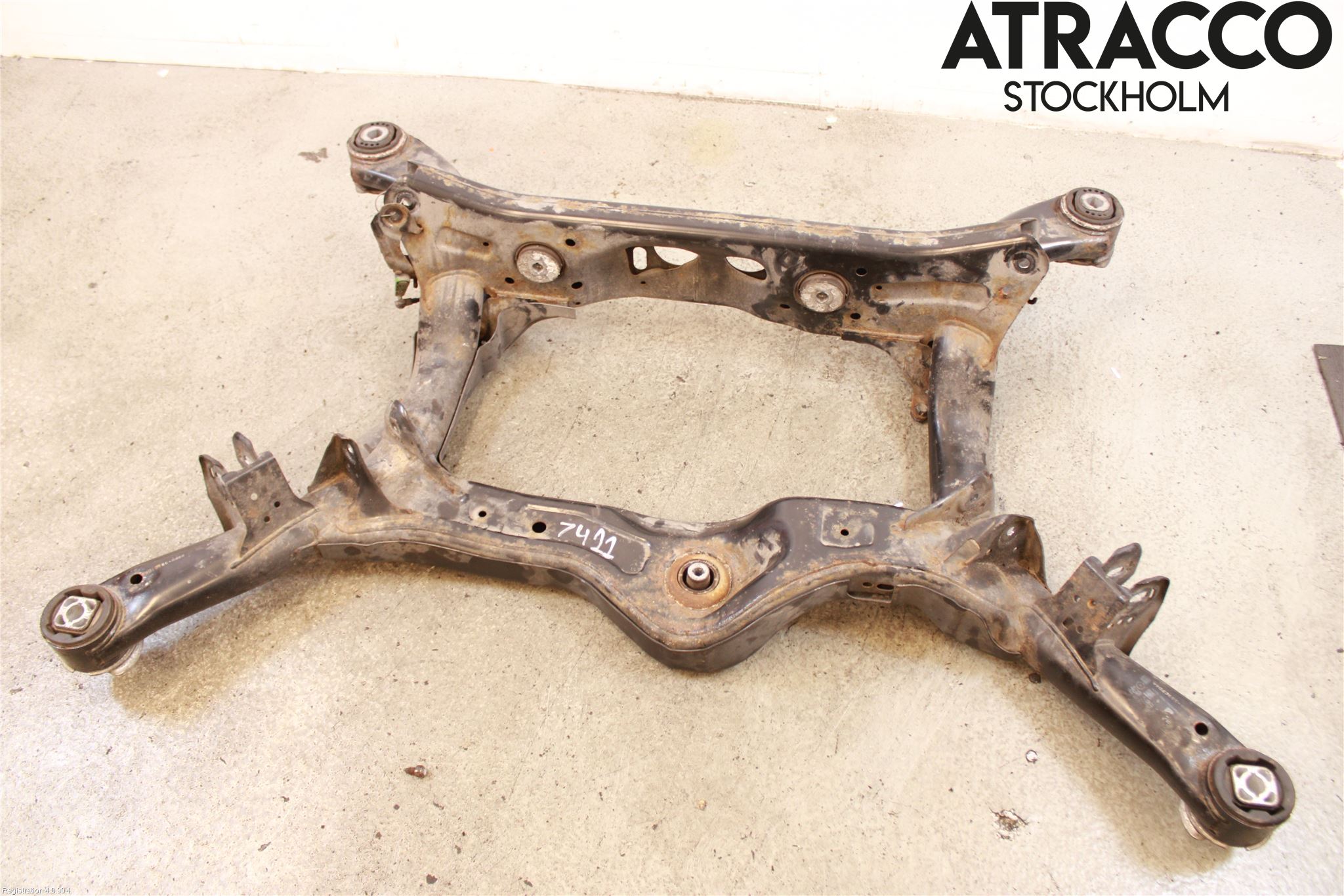 Audi A7/S7 4G 11-17 Bakaxelbalk