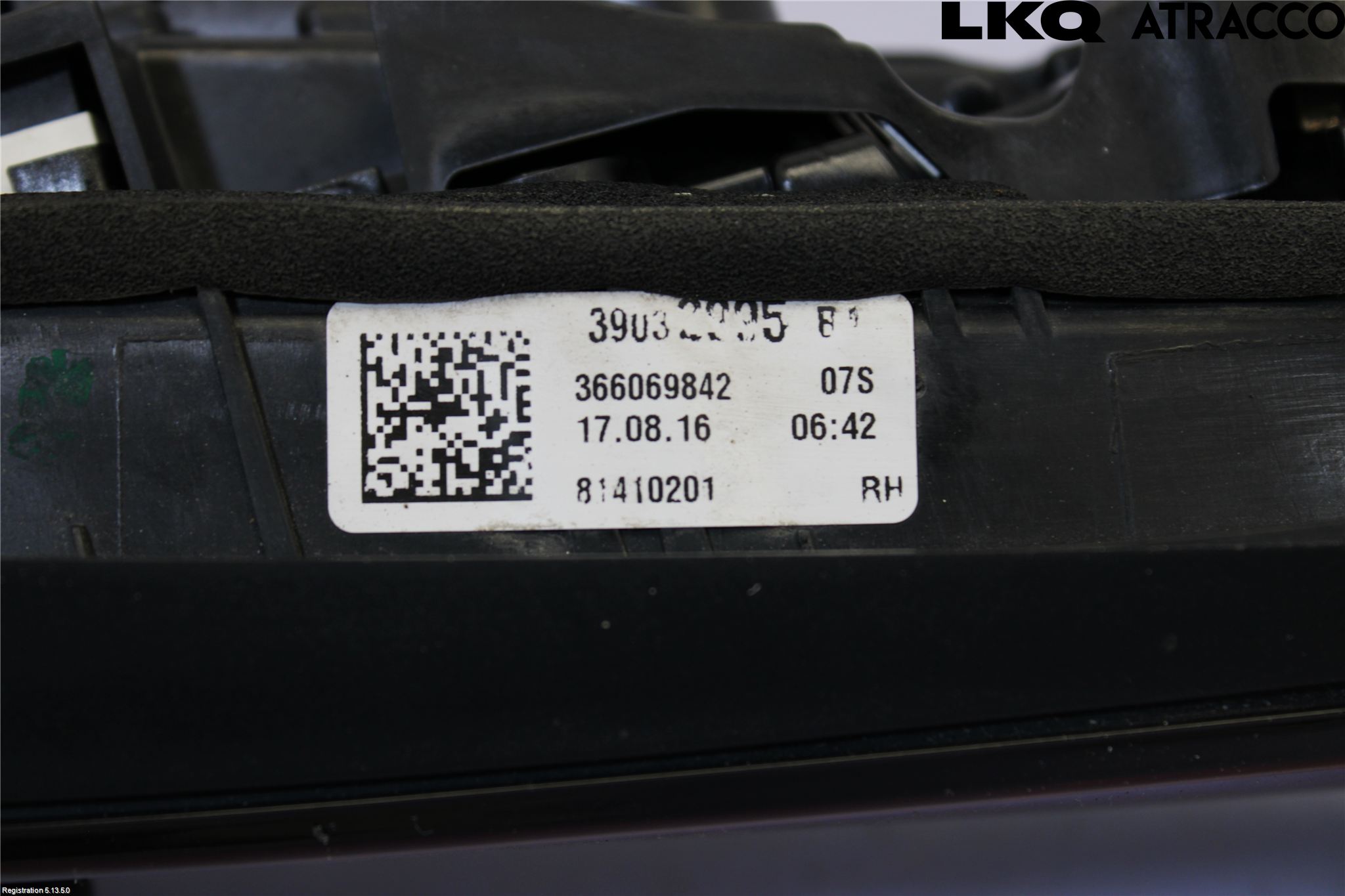 Opel ASTRA K 16-22 Bakljus Lucka Hö