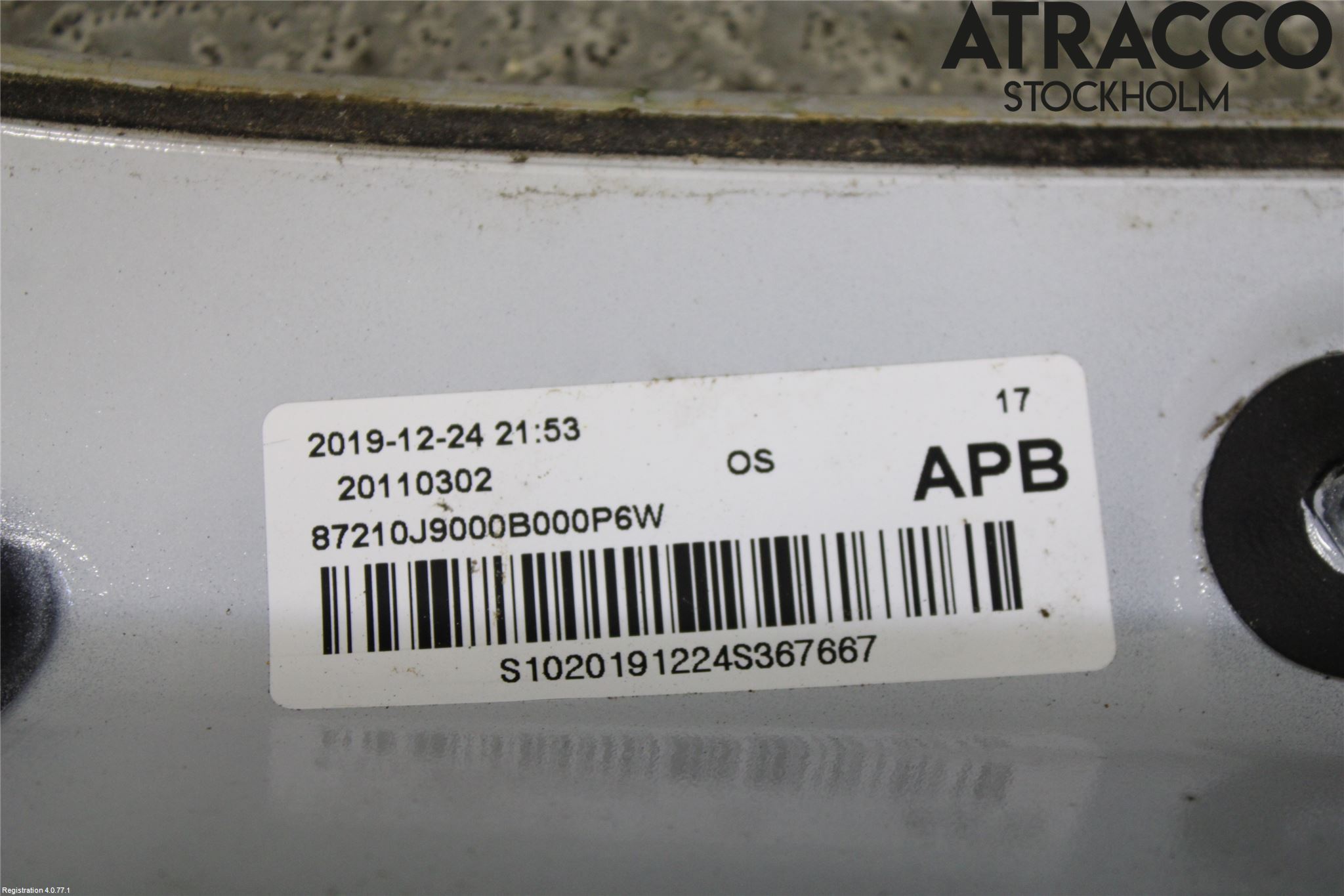 Hyundai KONA/ELECTRIC OS 18-23 Spoiler Baklucka