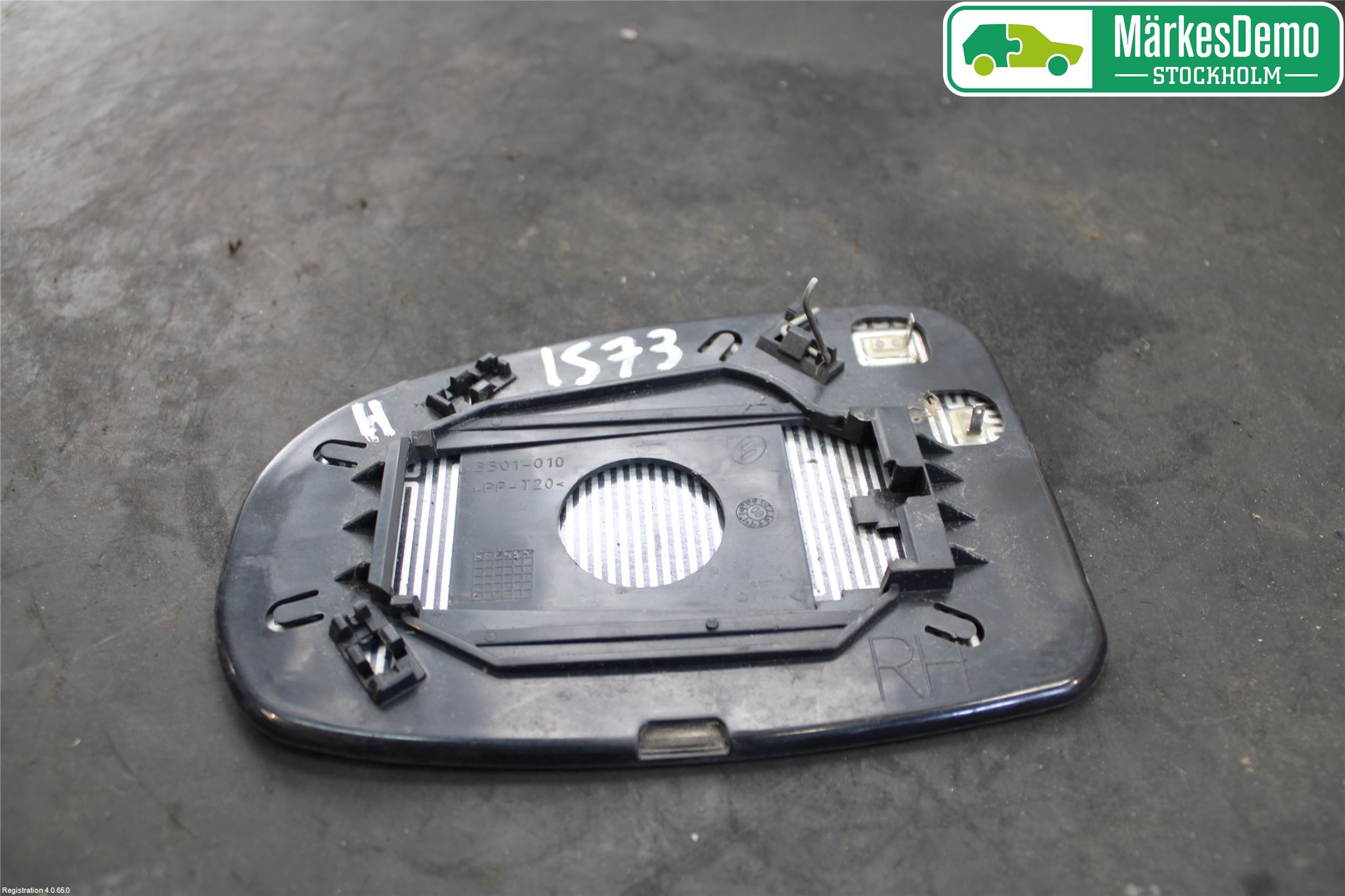 Toyota AVENSIS 09-15 Spegelglas Hö