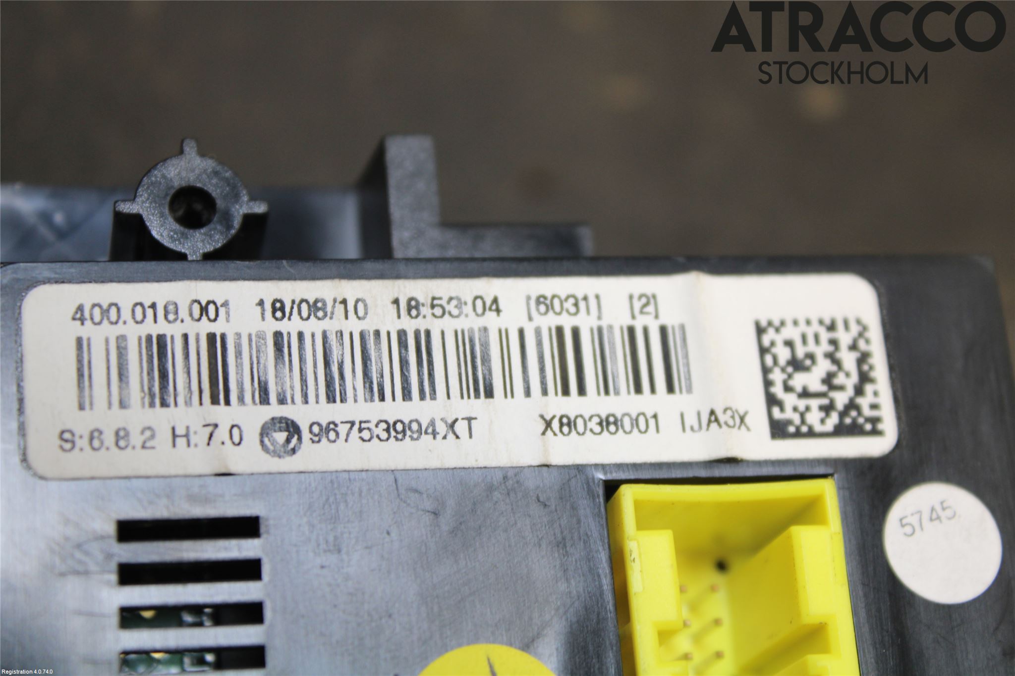 Citroen C3 10-17 Ac Styrenhet Ac Manöveren