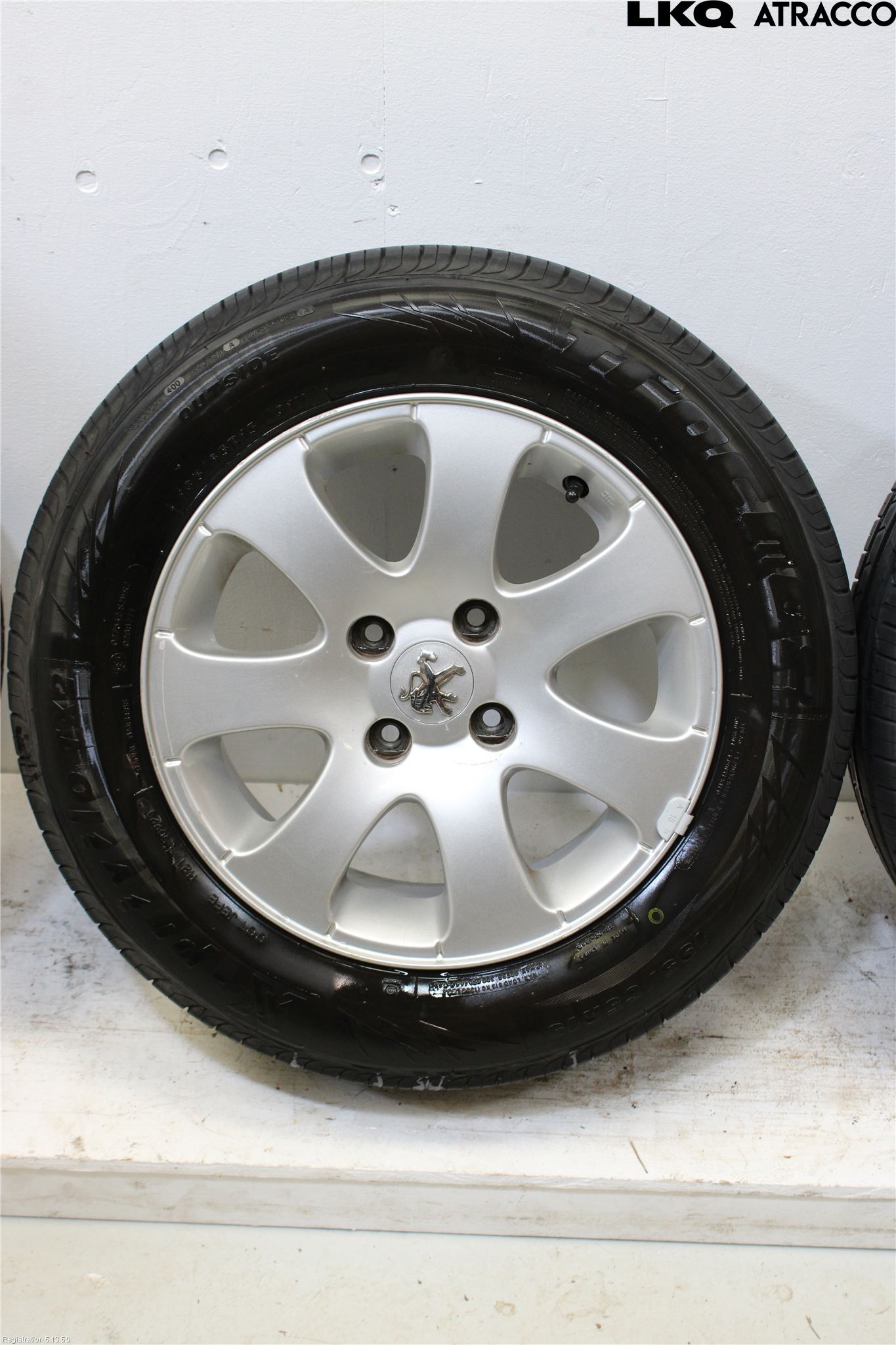 Peugeot 307     05-08 Sommardäck Alumfälg 4St