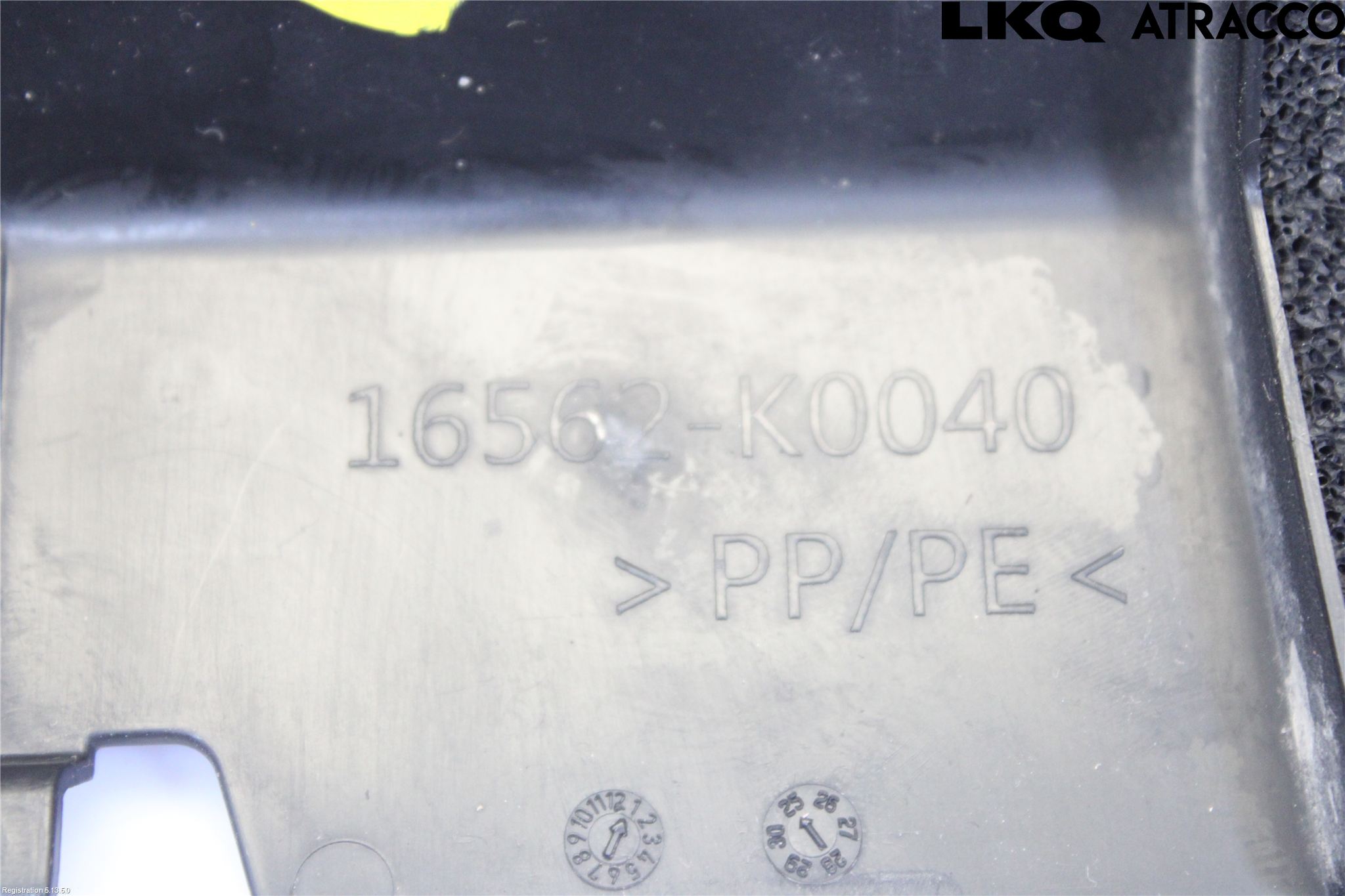 Toyota YARIS XP21 20- Deflektor Plåt-Plast Kylning